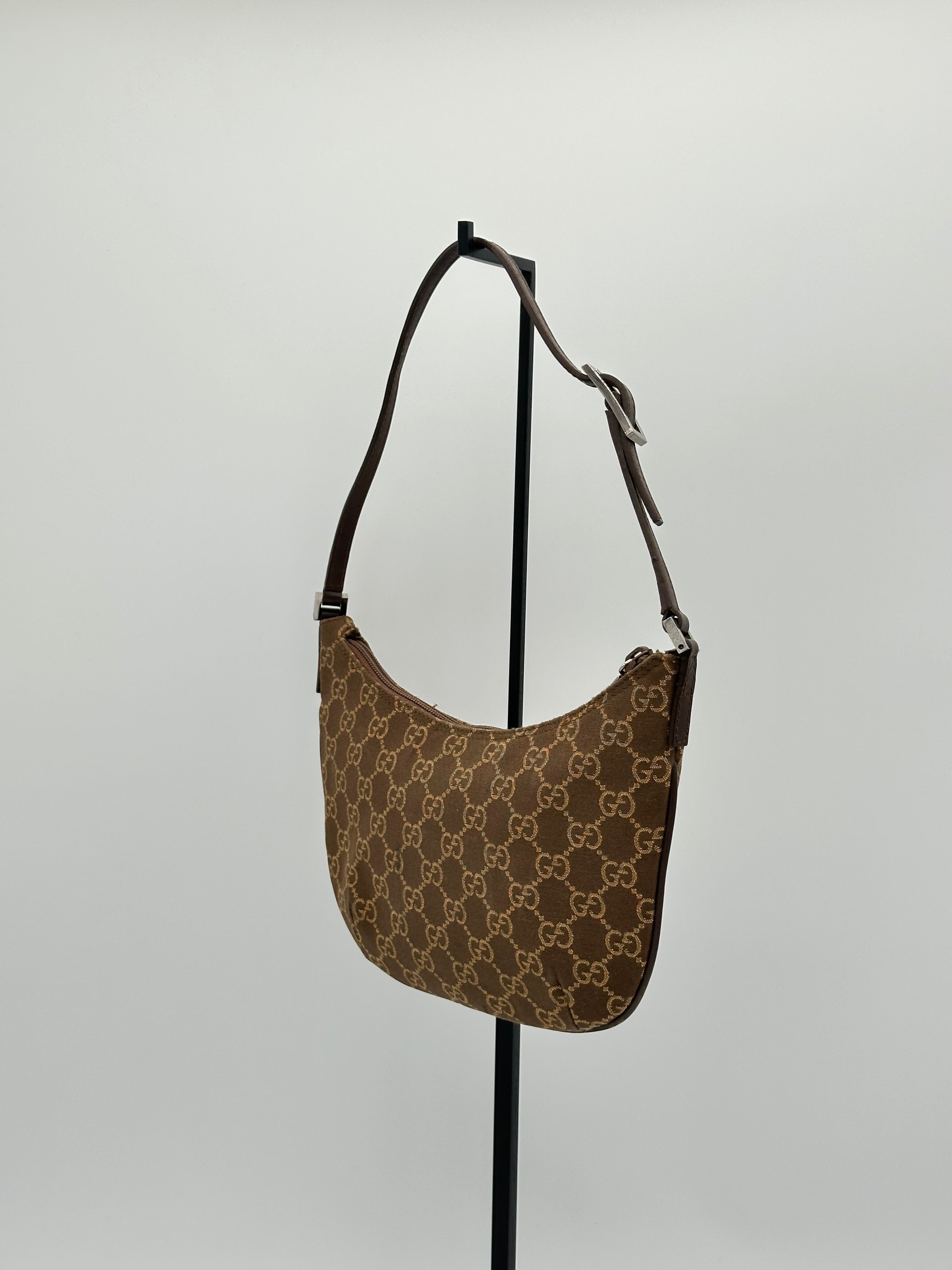 Gucci Canvas Baguette