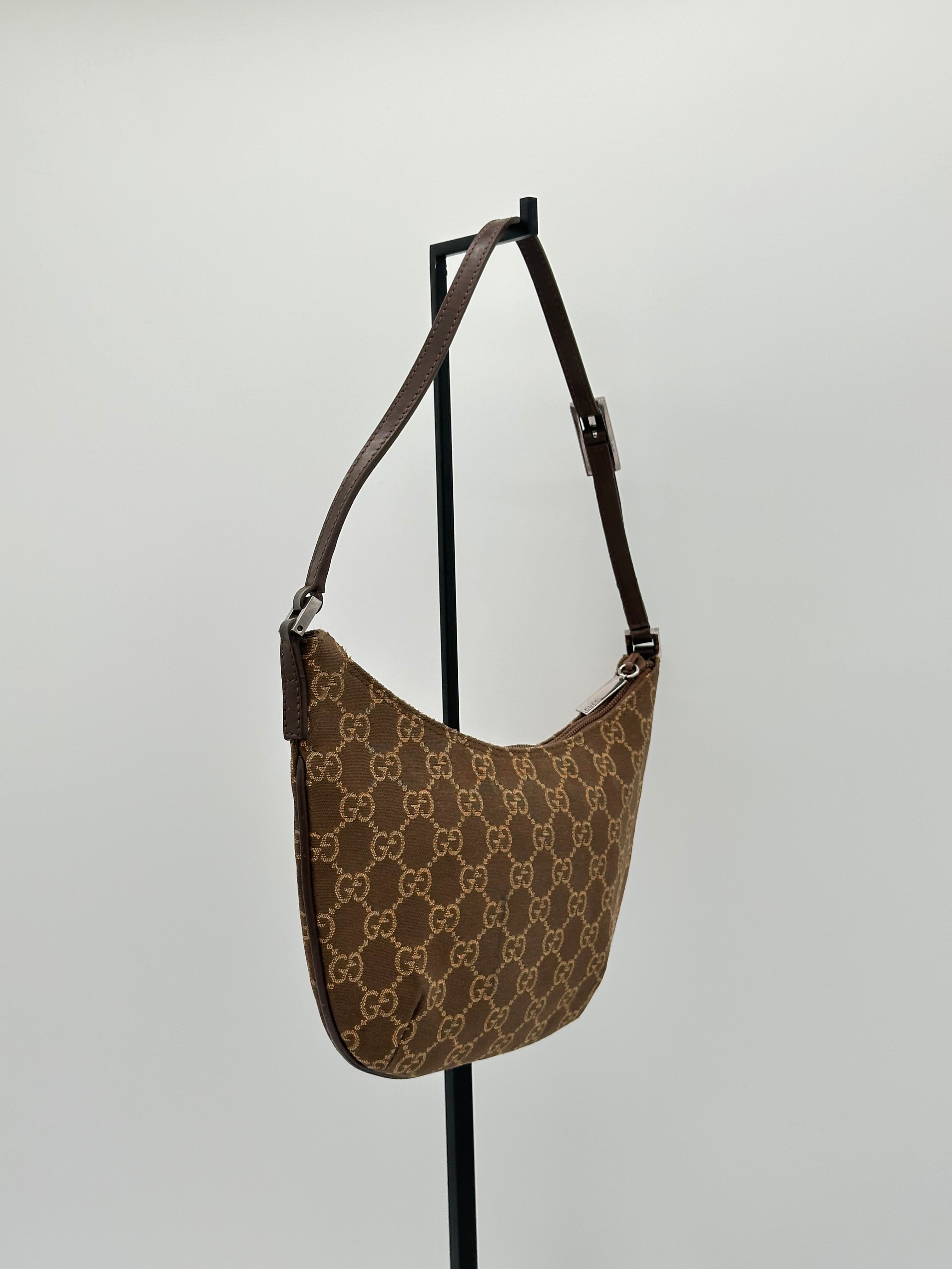 Gucci Canvas Baguette