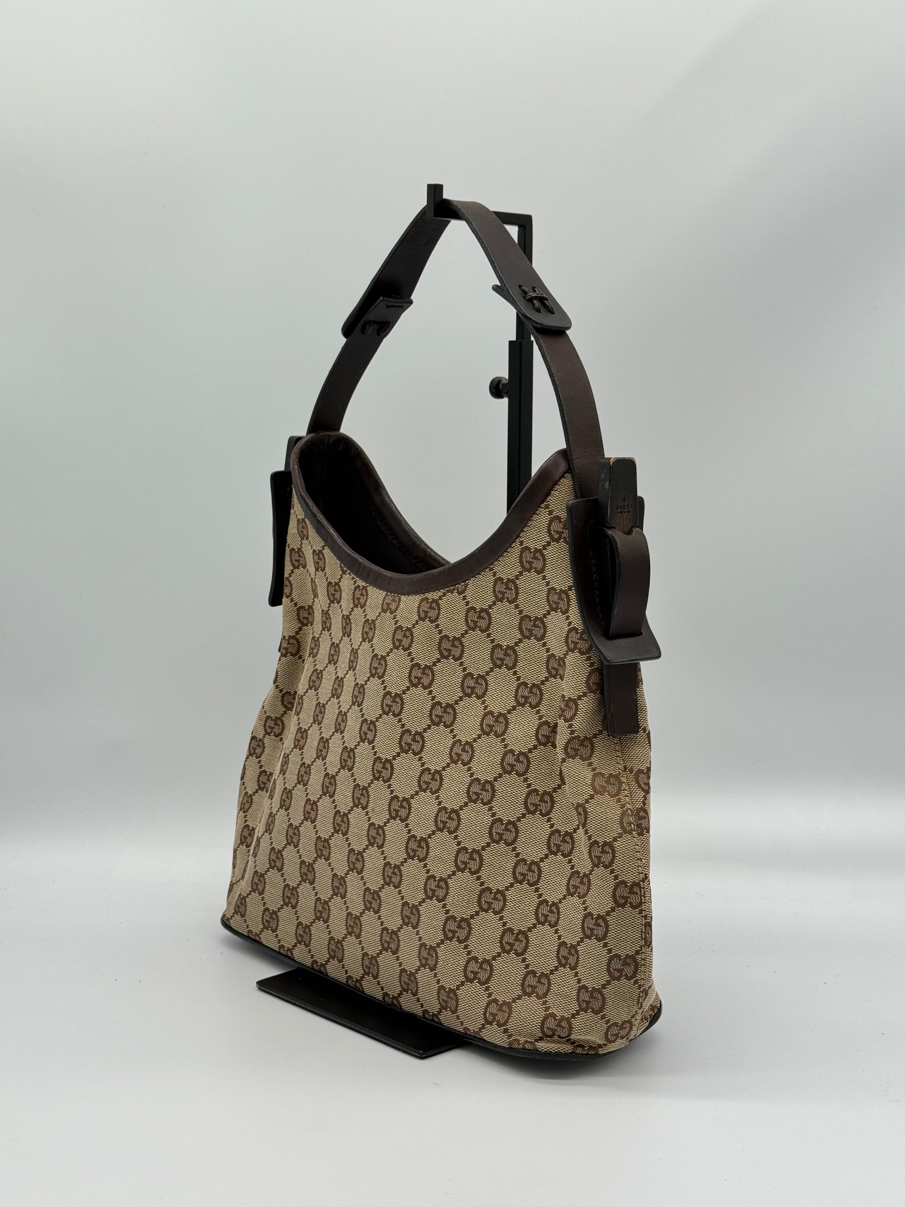 Gucci Canvas Hobo