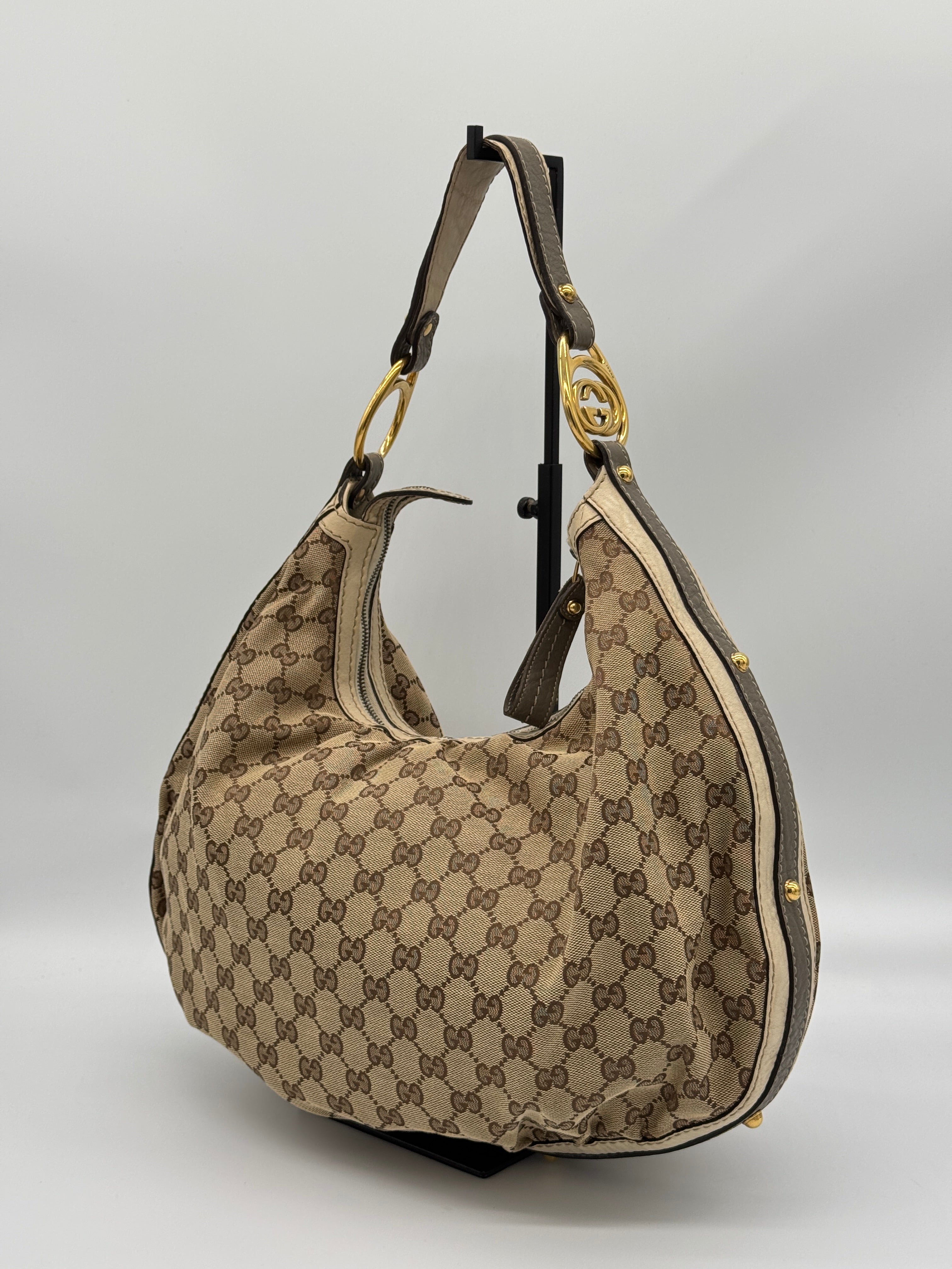 Gucci Medium Interlocking Hobo