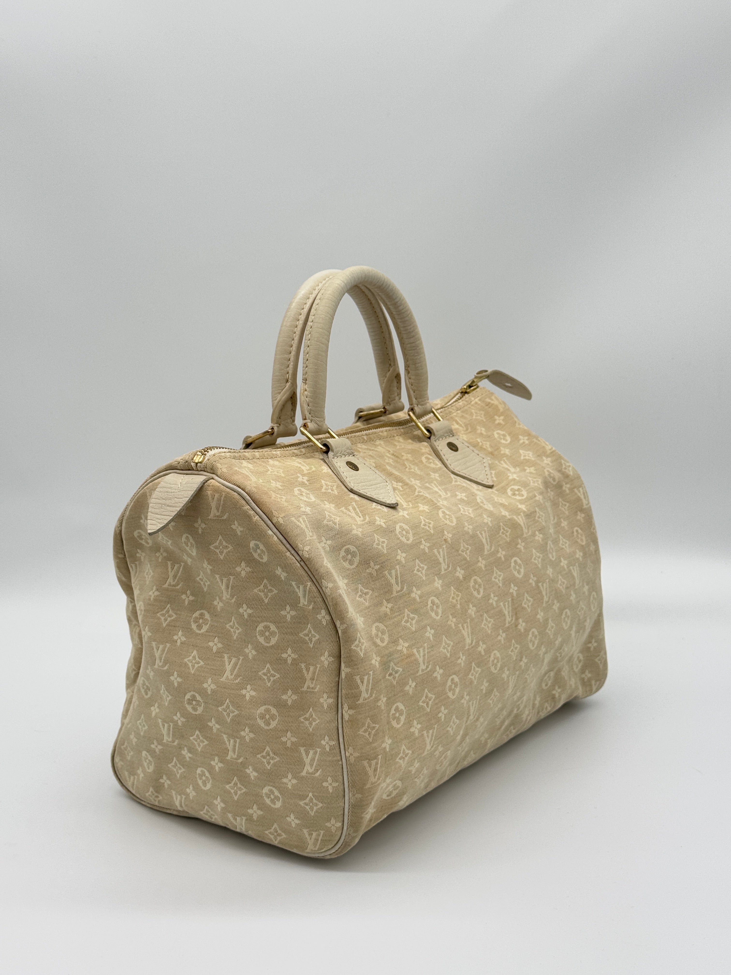 Louis Vuitton Mini Lin Speedy 30