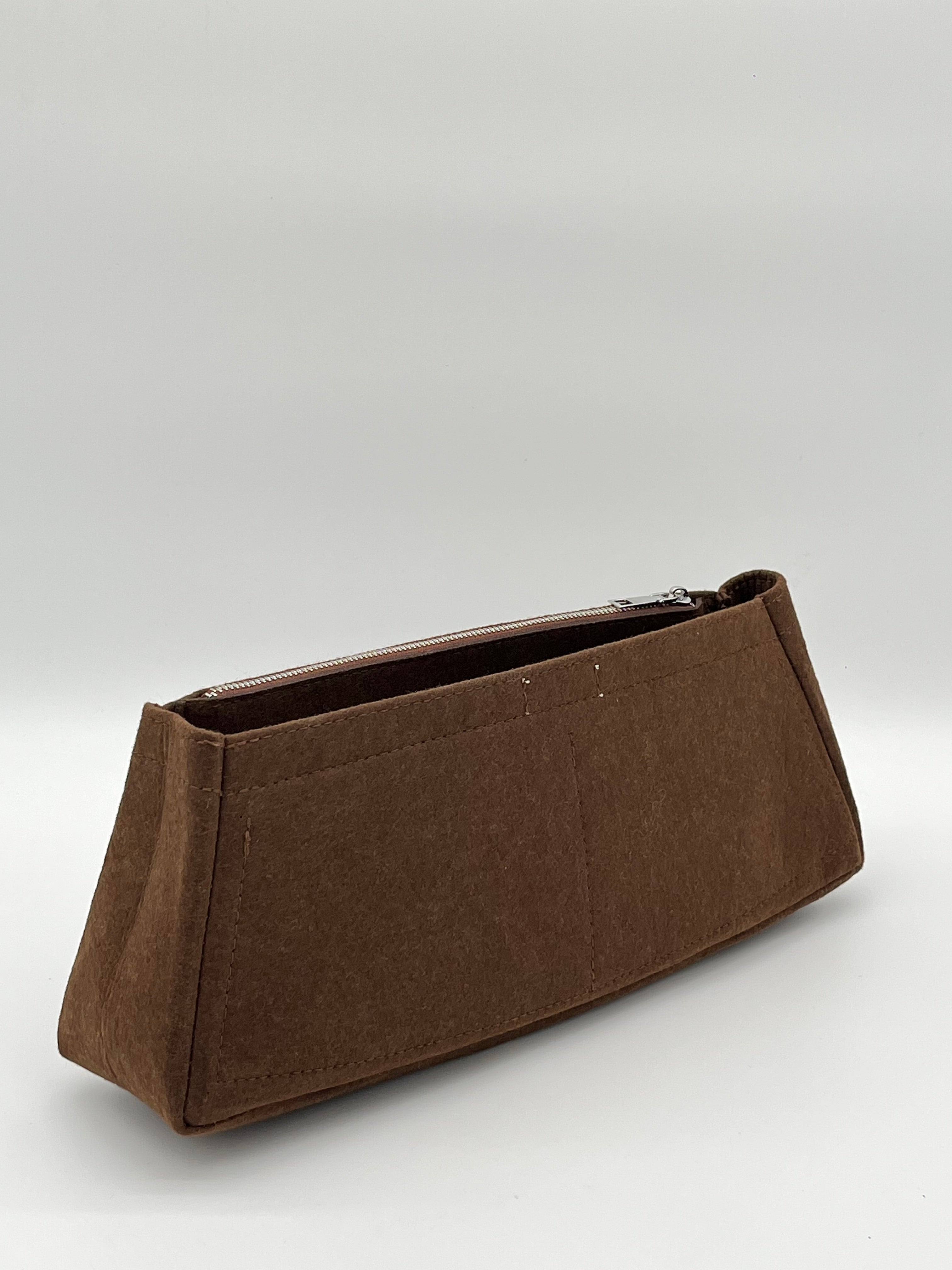 【極美品】GUCCI abbey アビー ブラウン 茶 レザー　トートバッグ Bag Organizer Beige | Pepper Luxury Vintage