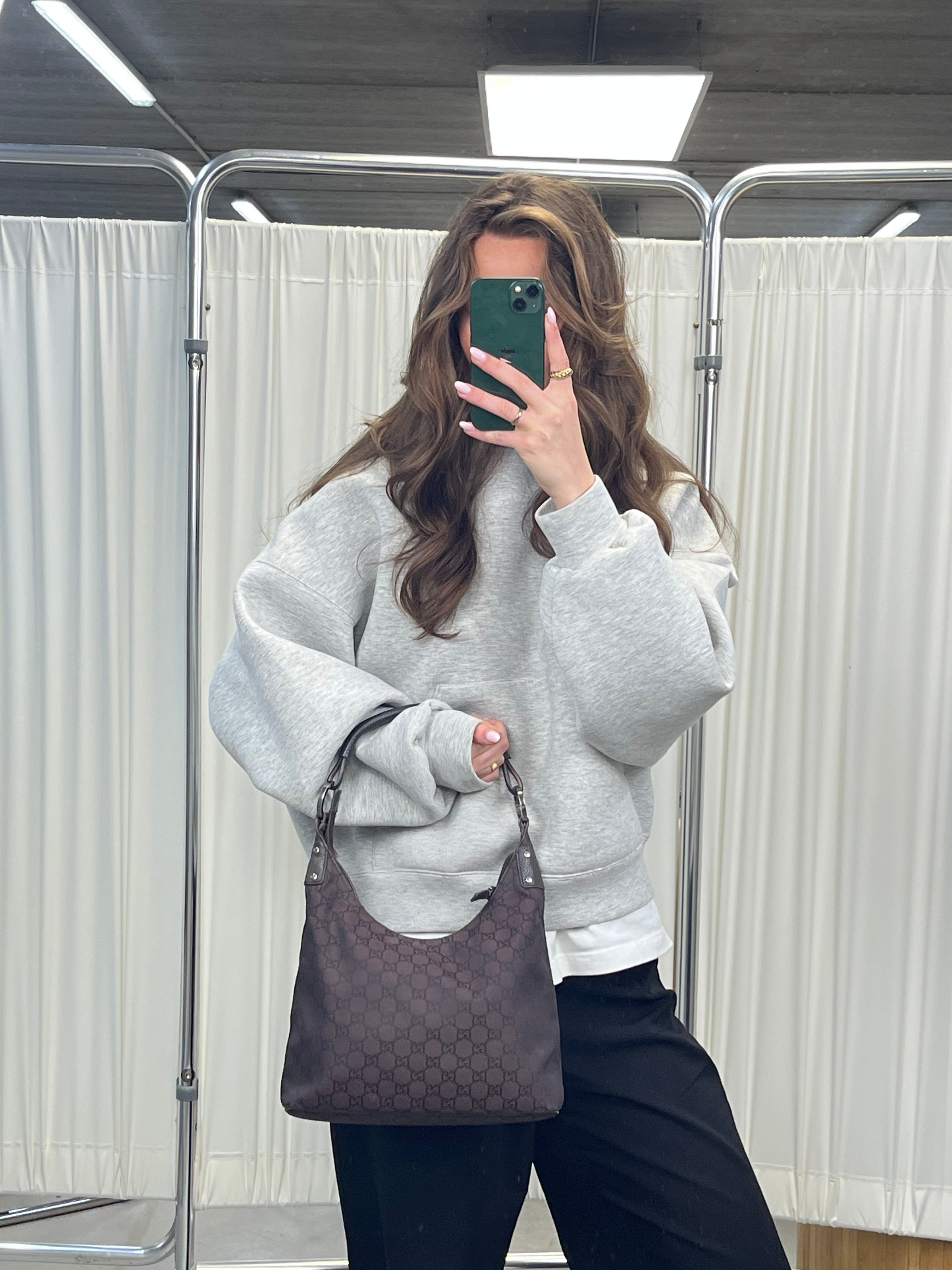Gucci Canvas Hobo