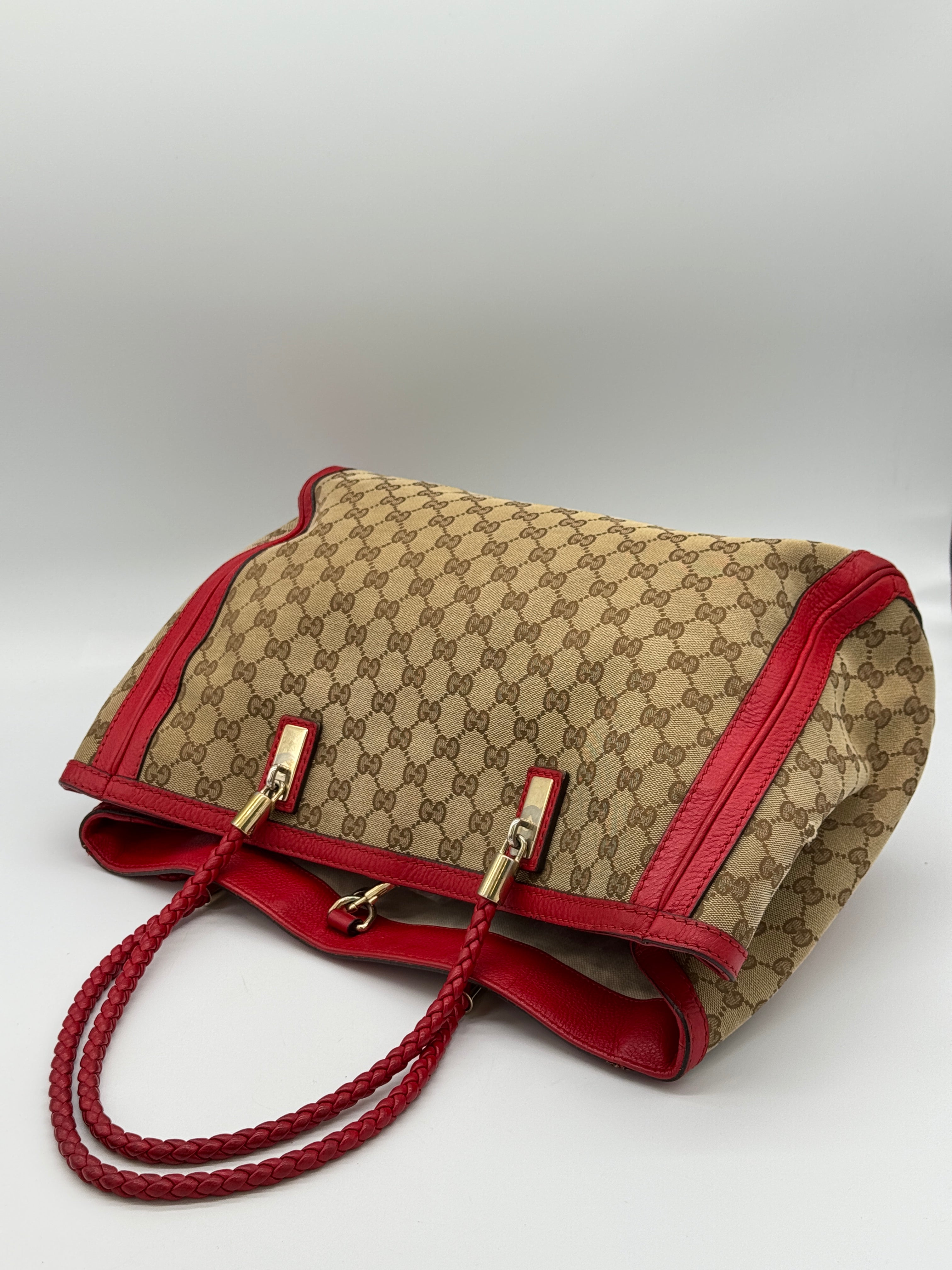 Gucci Tassel Bamboo Tote