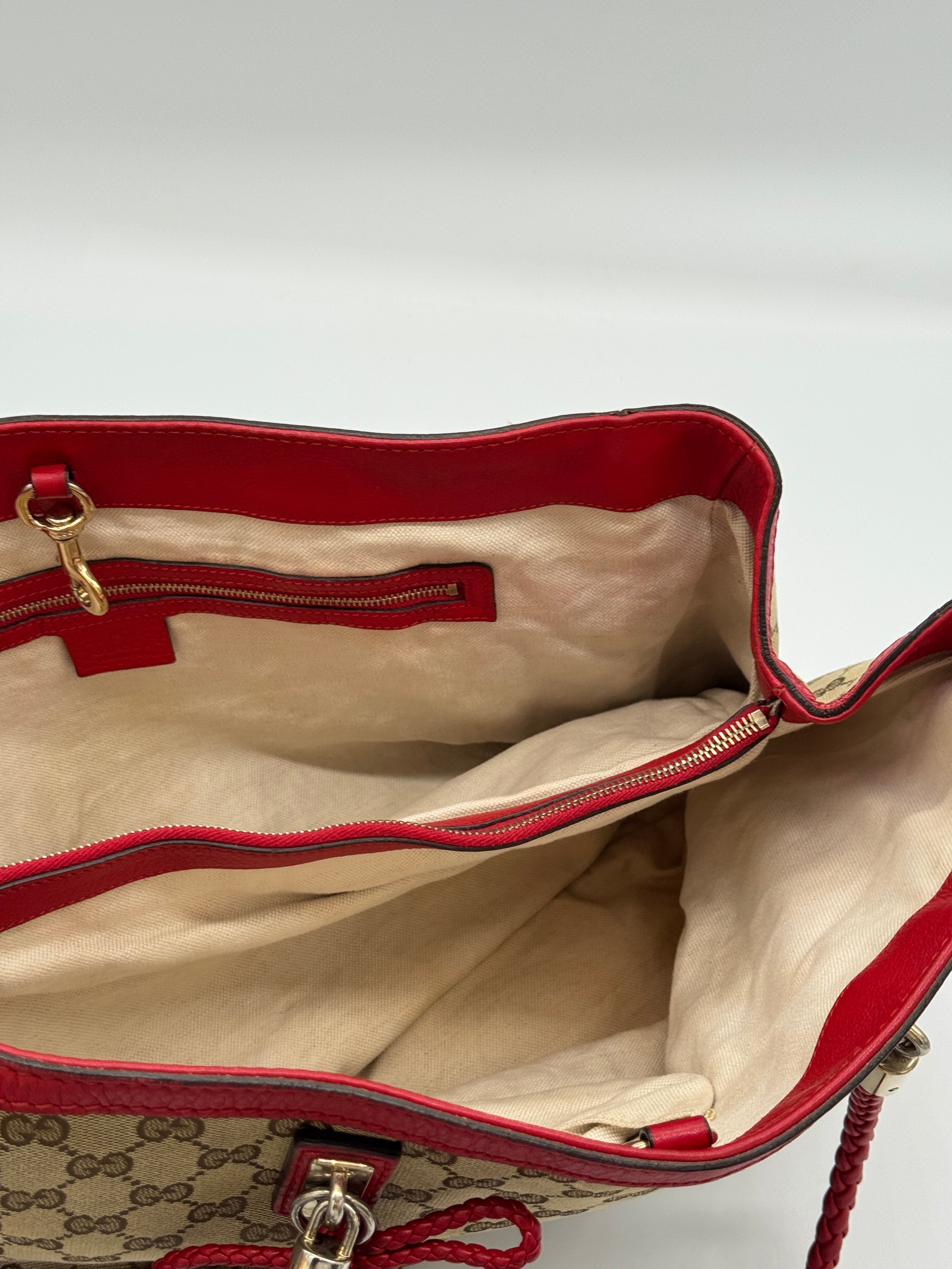 Gucci Tassel Bamboo Tote