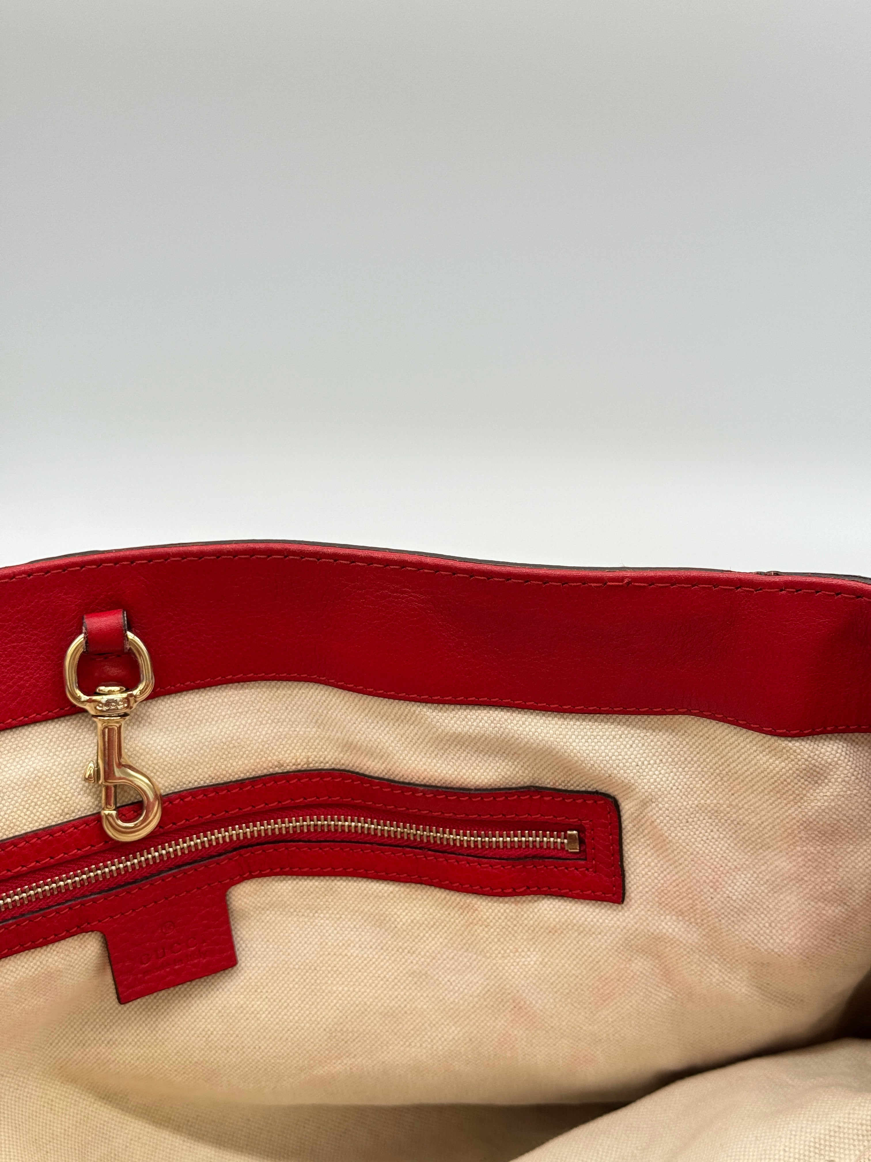 Gucci Tassel Bamboo Tote