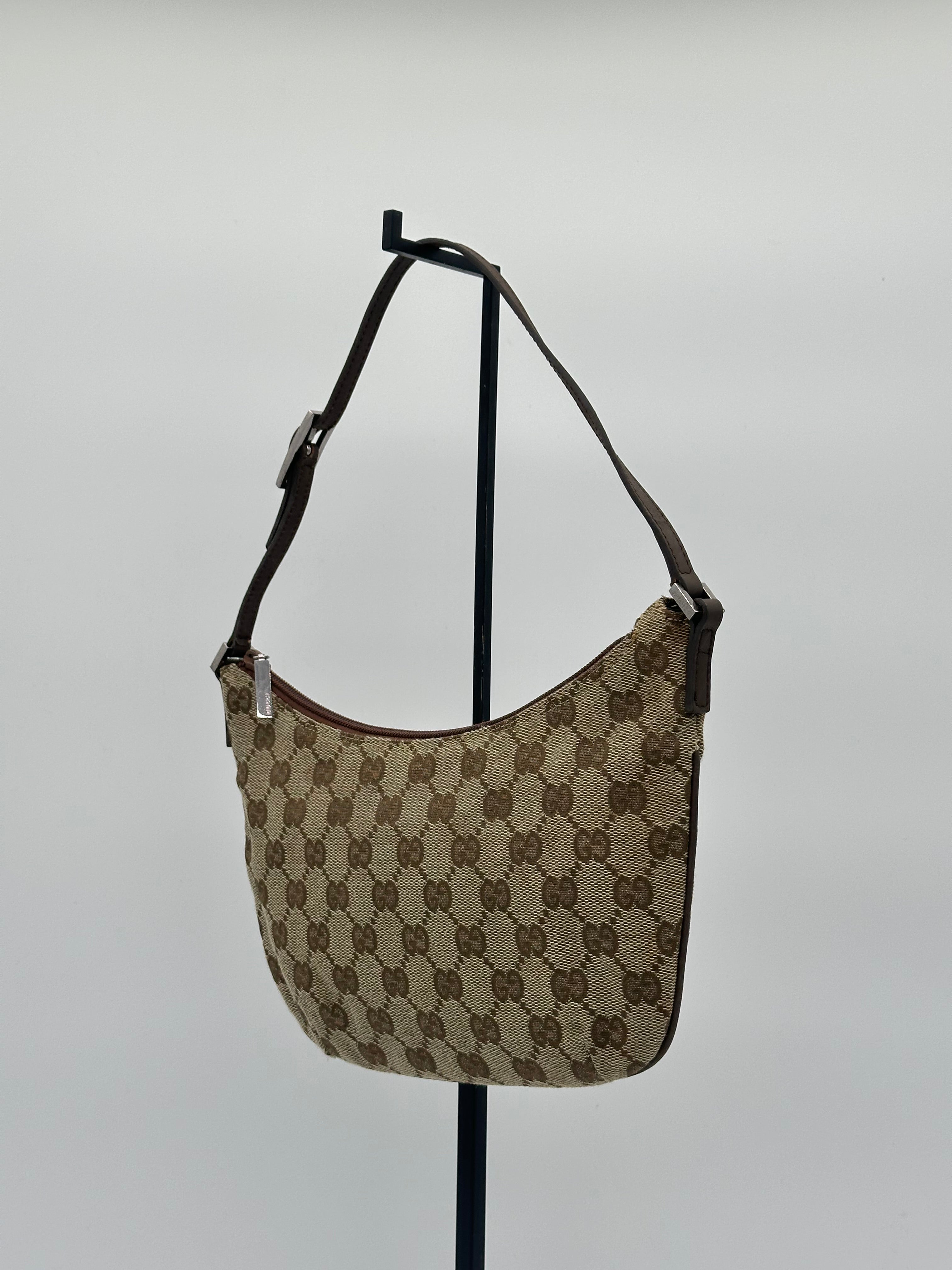 Gucci Canvas Baguette