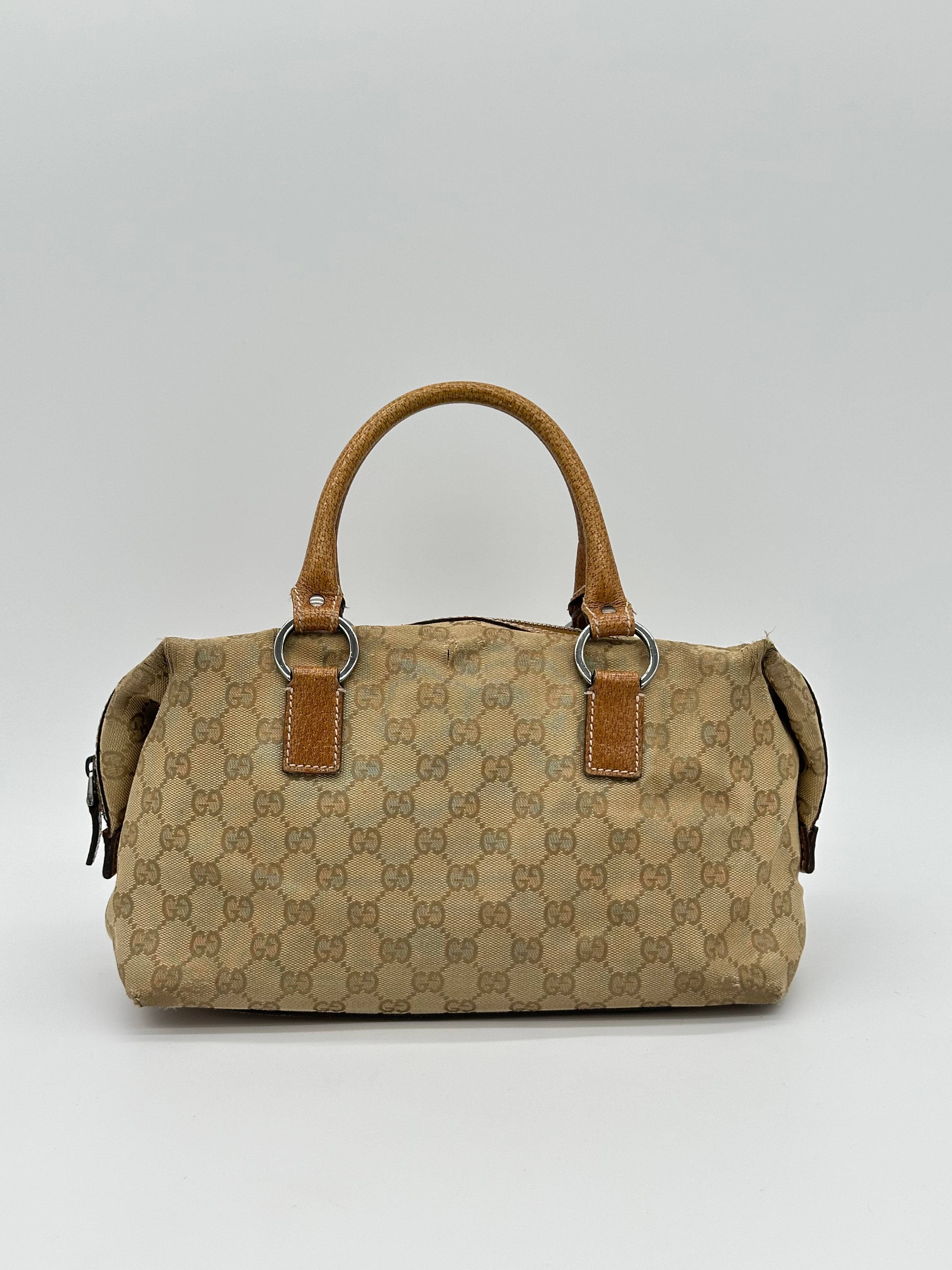 Gucci Canvas Top Handle