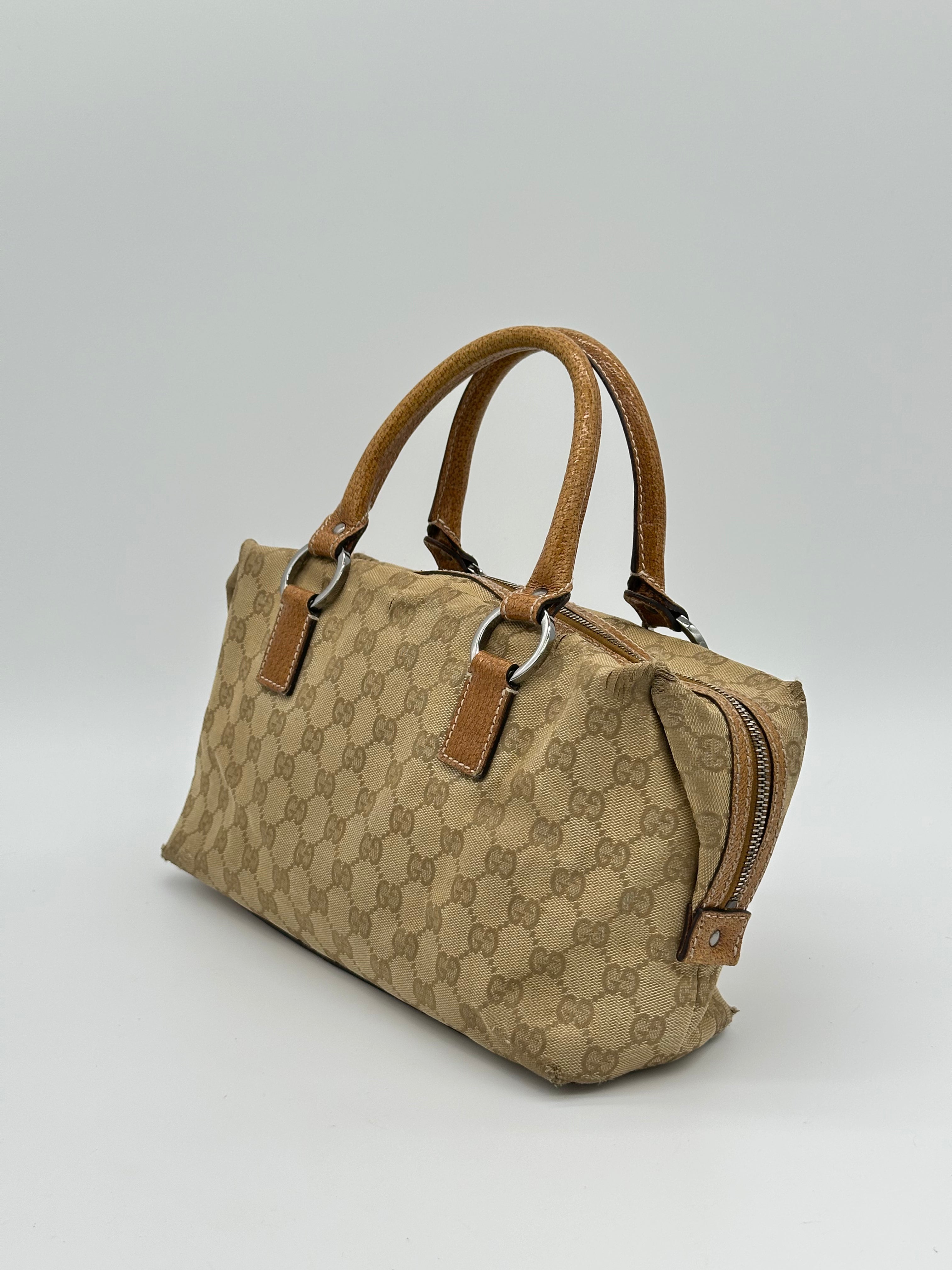 Gucci Canvas Top Handle