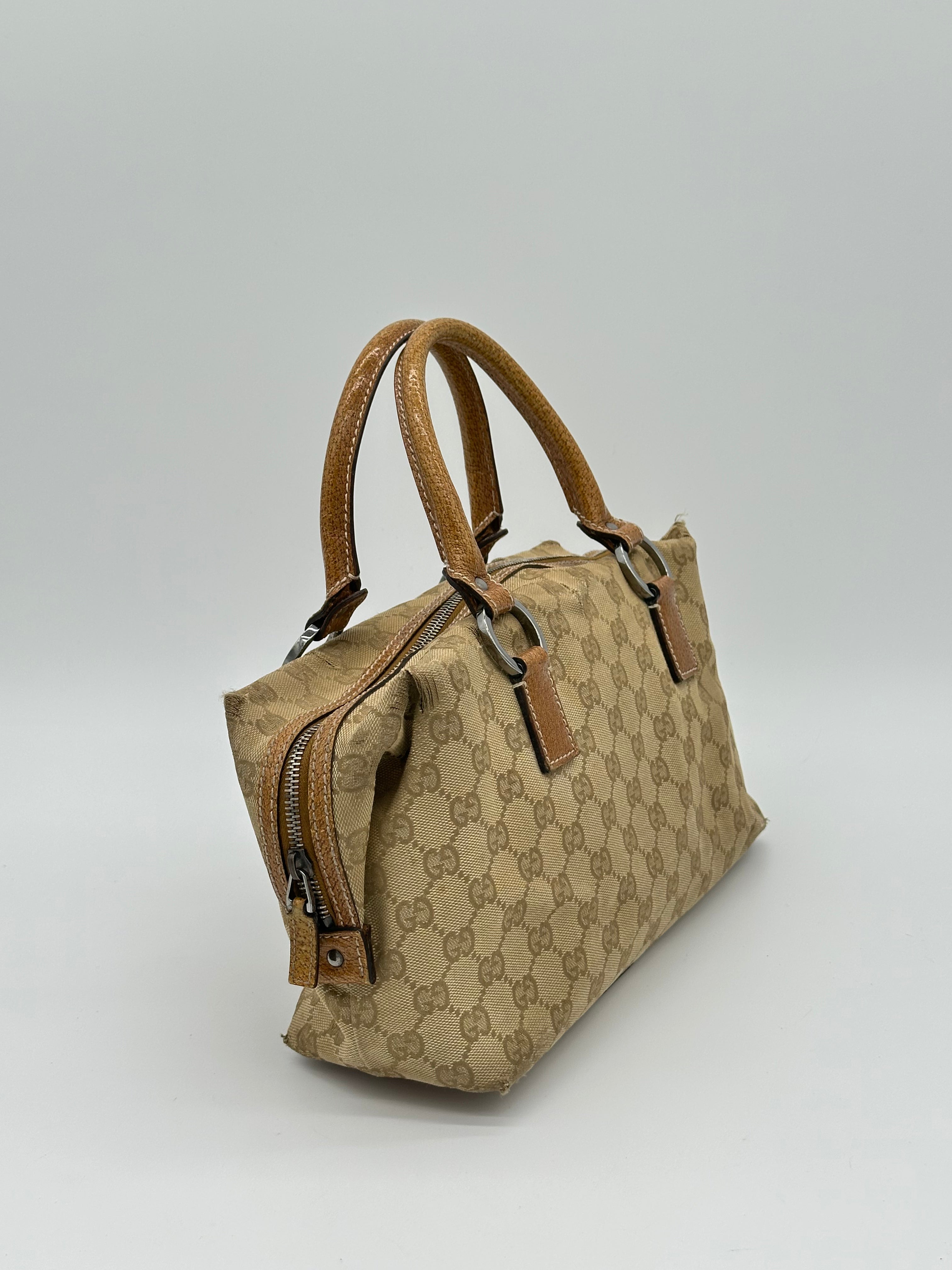 Gucci Canvas Top Handle