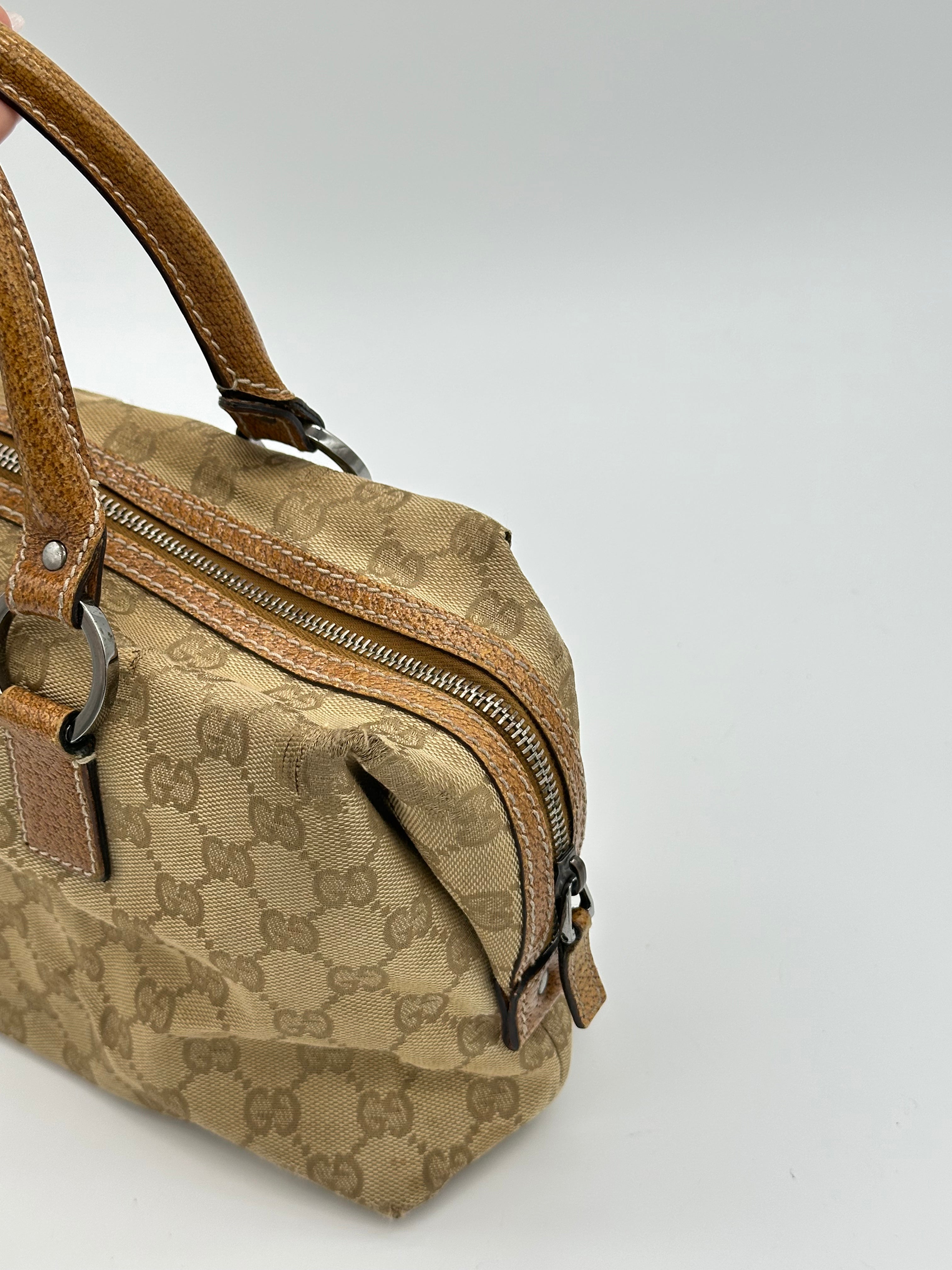 Gucci Canvas Top Handle
