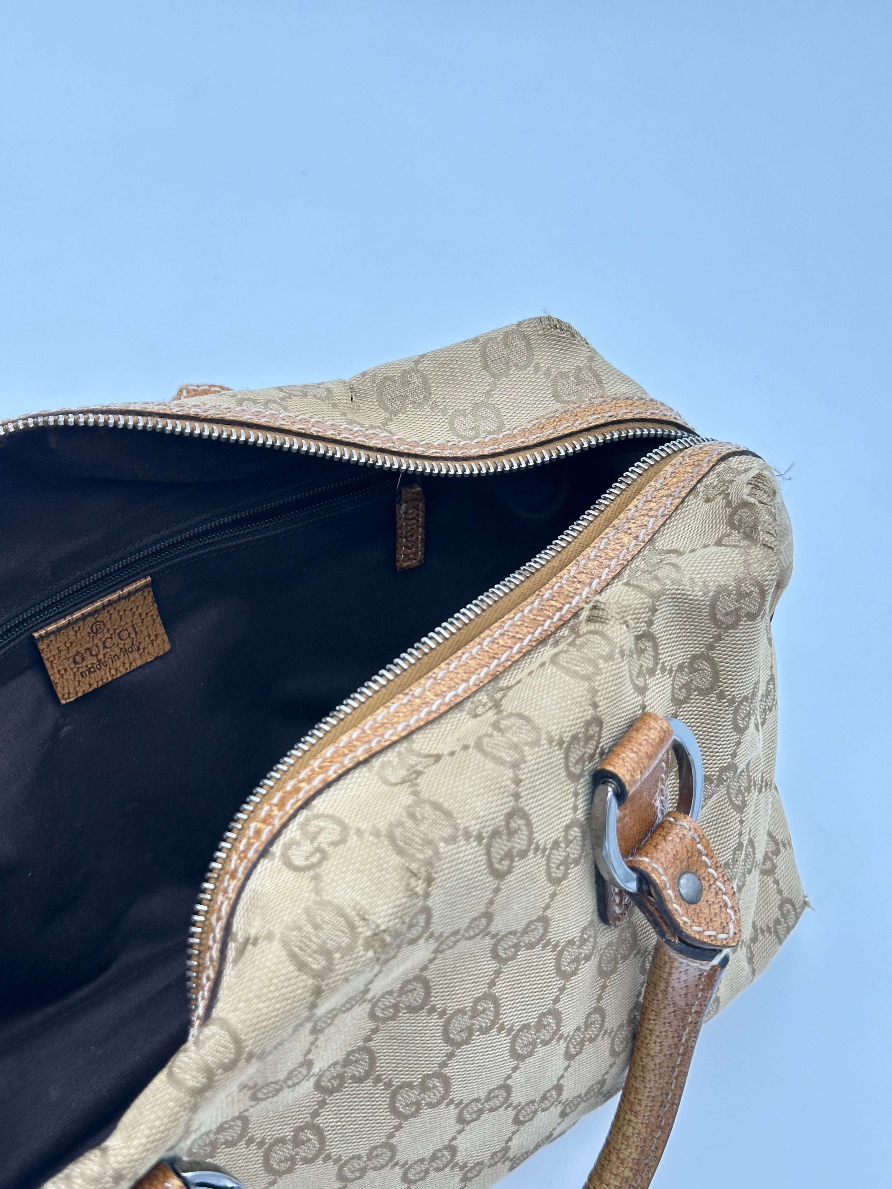 Gucci Canvas Top Handle