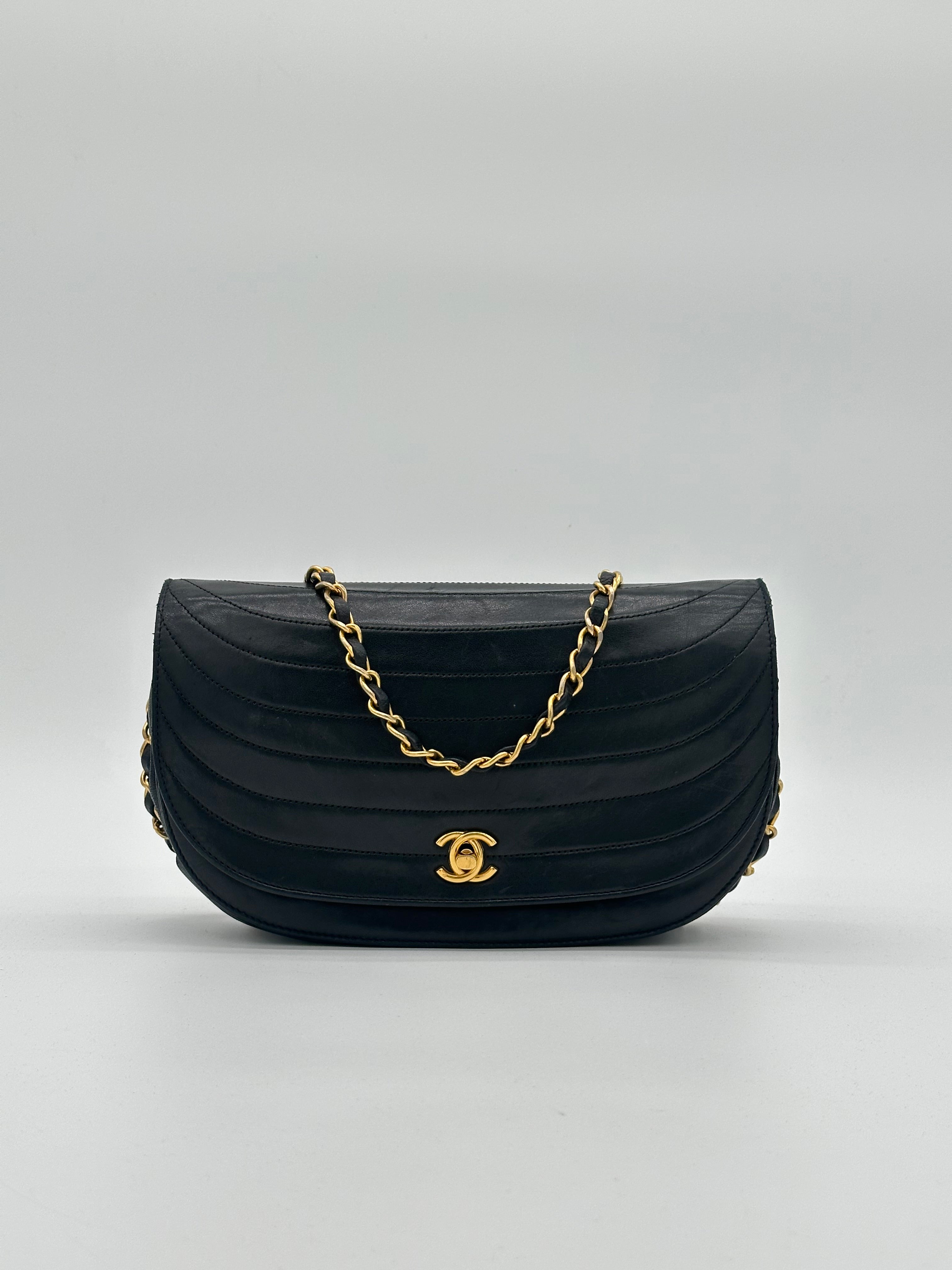 Chanel Half Moon Single Flap