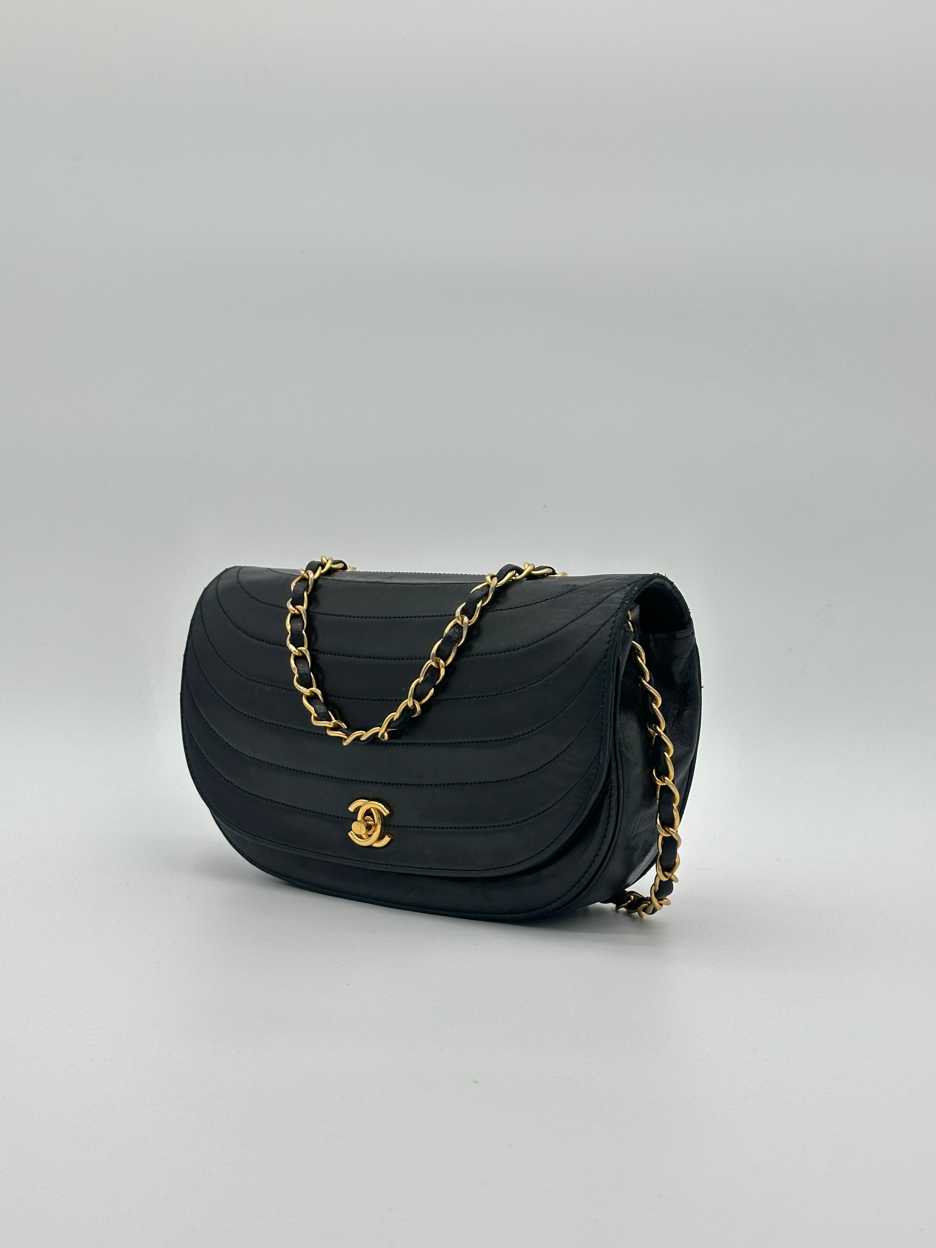 Chanel Half Moon Single Flap
