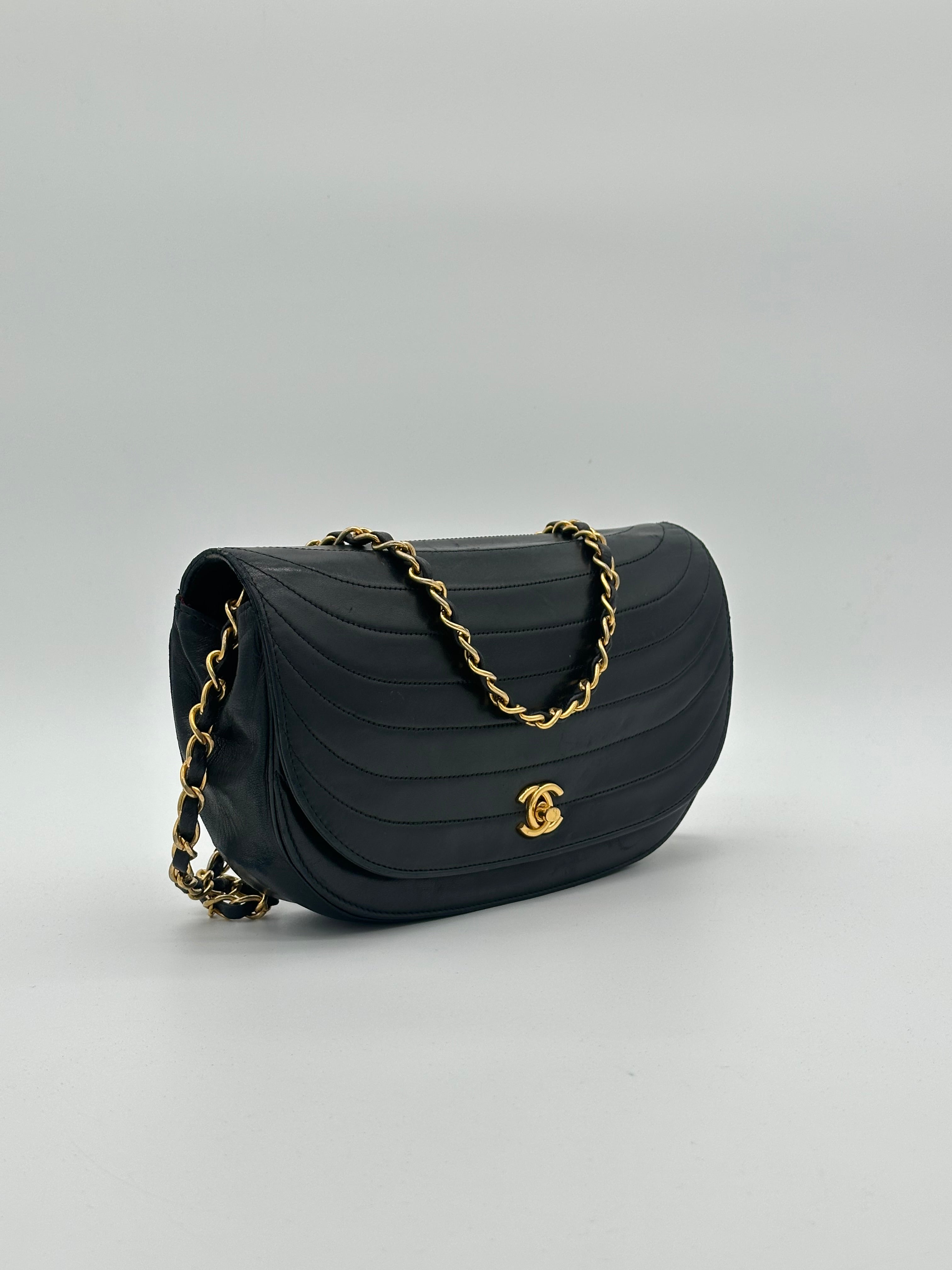 Chanel Half Moon Single Flap