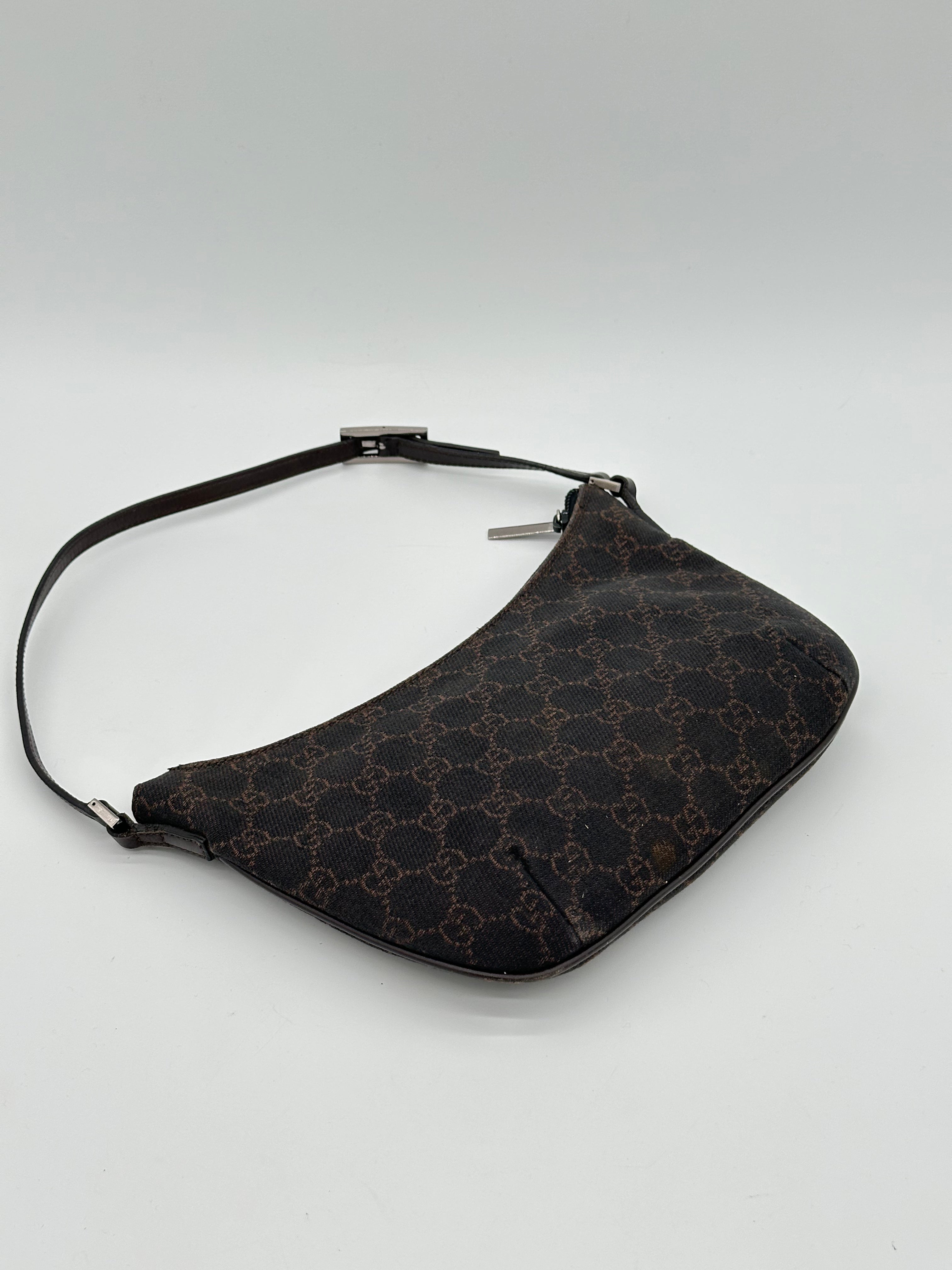 Gucci Canvas Baguette