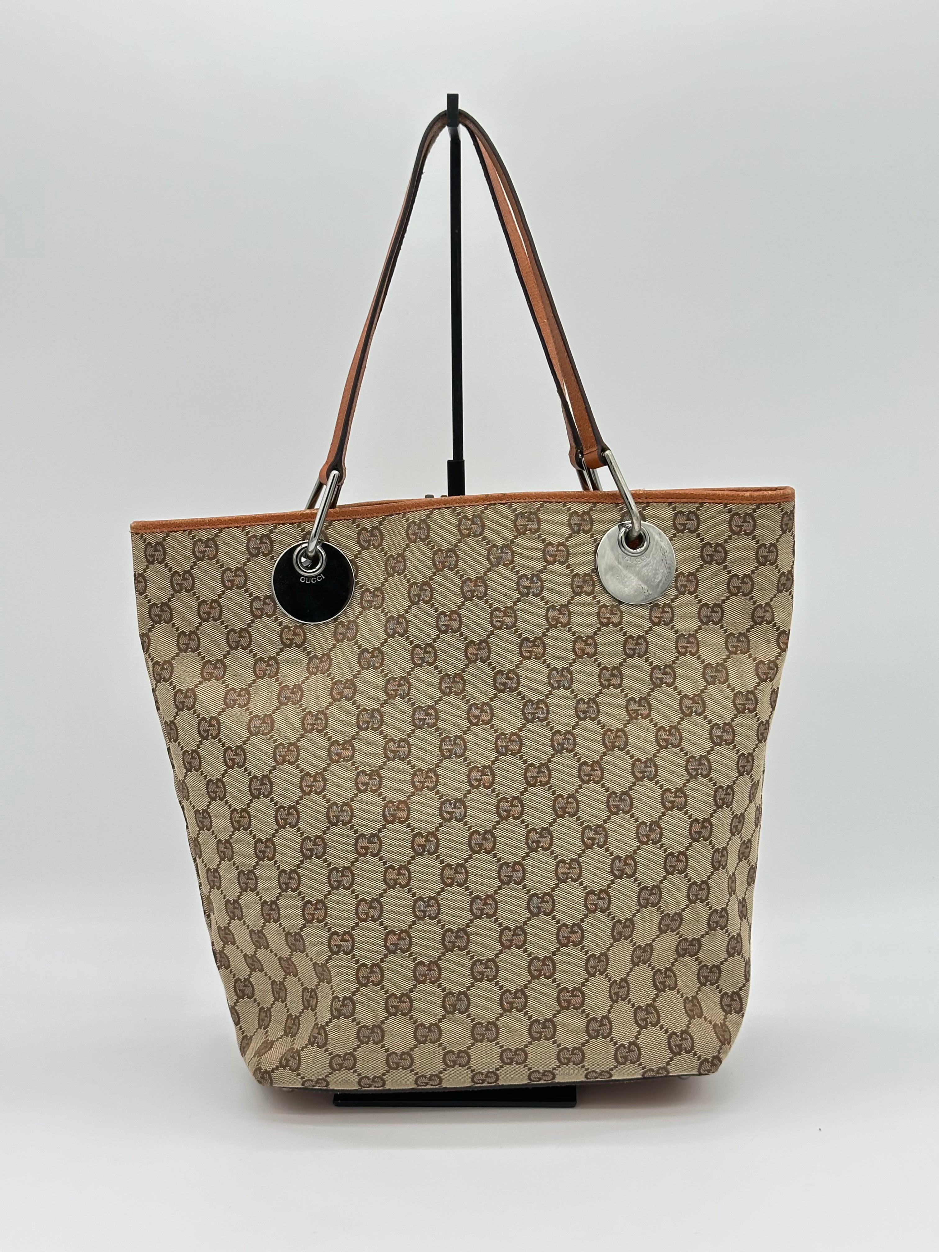 Gucci Eclipse Canvas Tote Bag