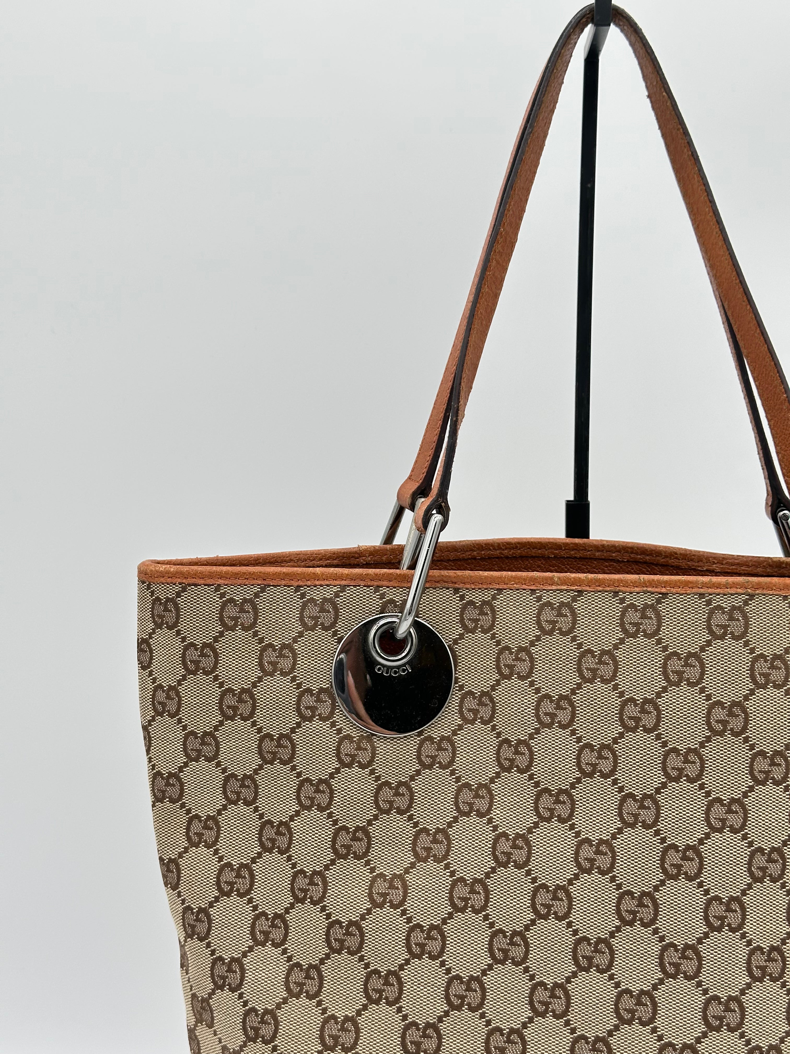 Gucci Eclipse Canvas Tote Bag