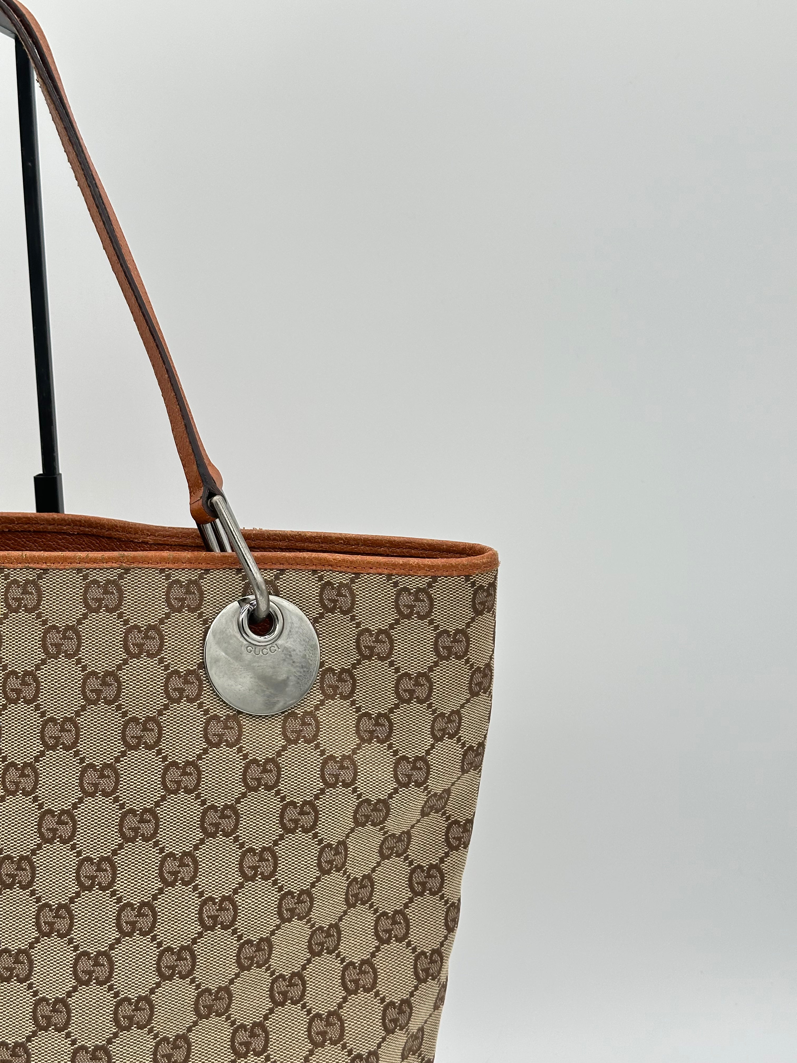 Gucci Eclipse Canvas Tote Bag