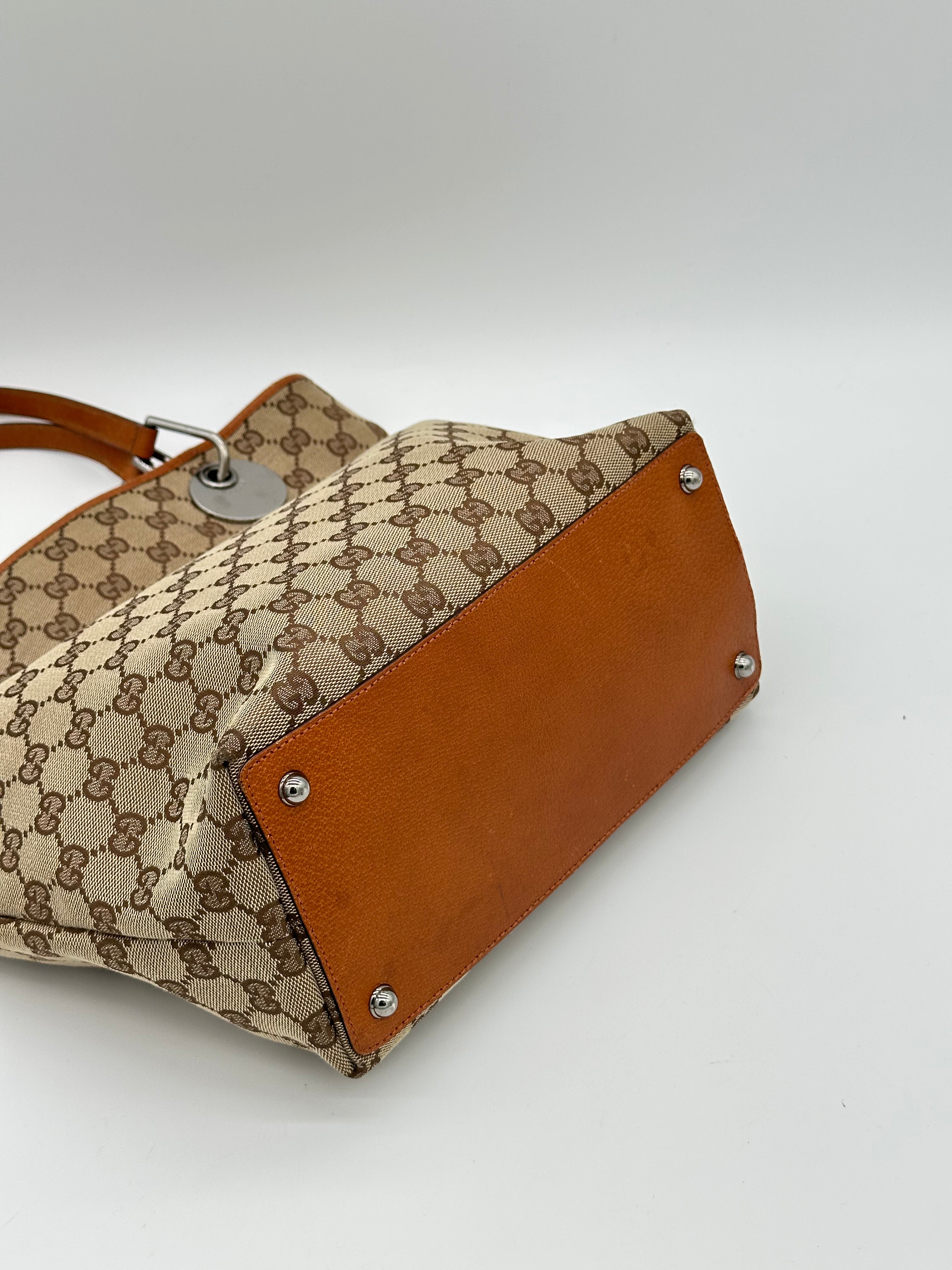 Gucci Eclipse Canvas Tote Bag