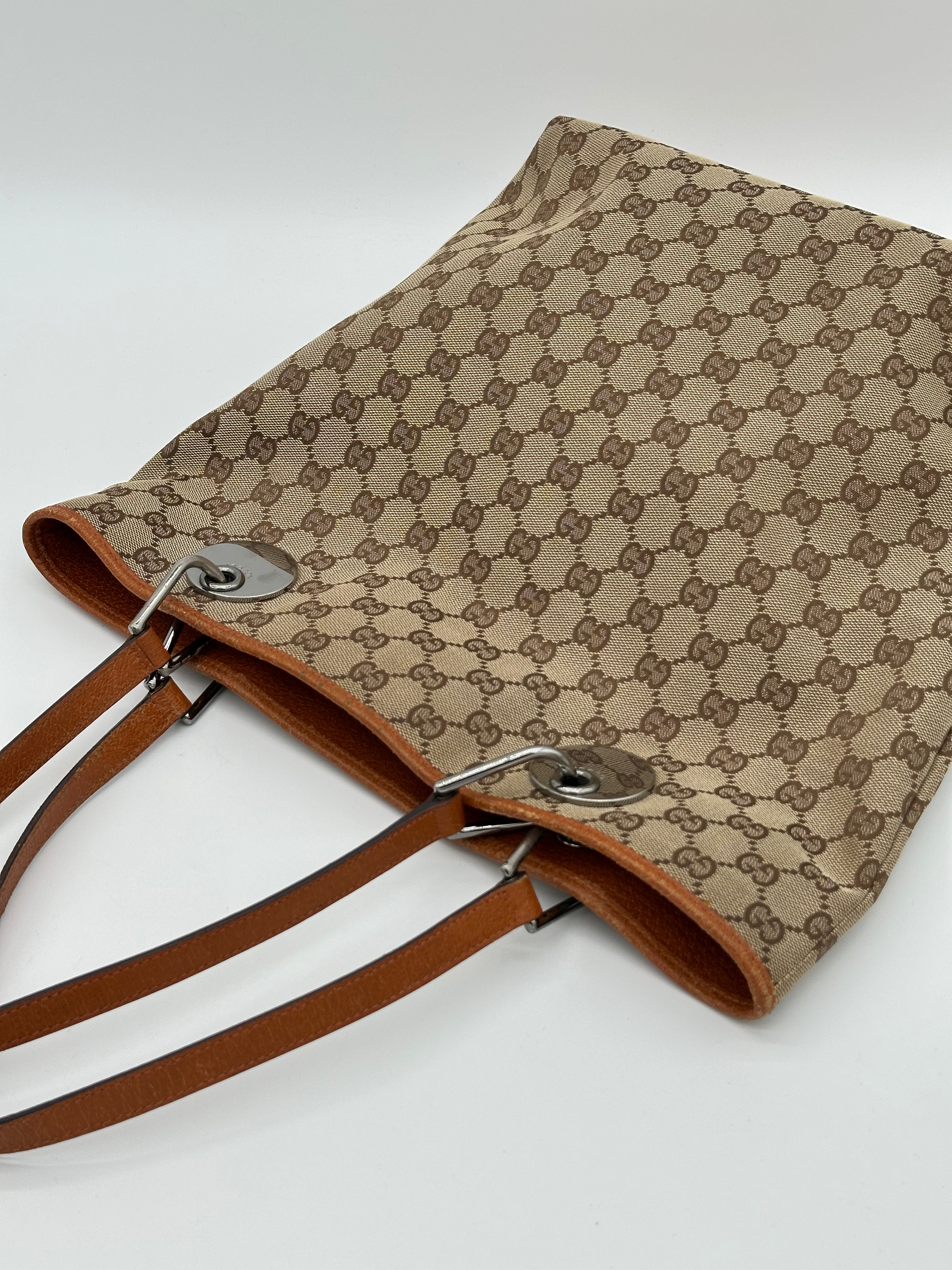 Gucci Eclipse Canvas Tote Bag