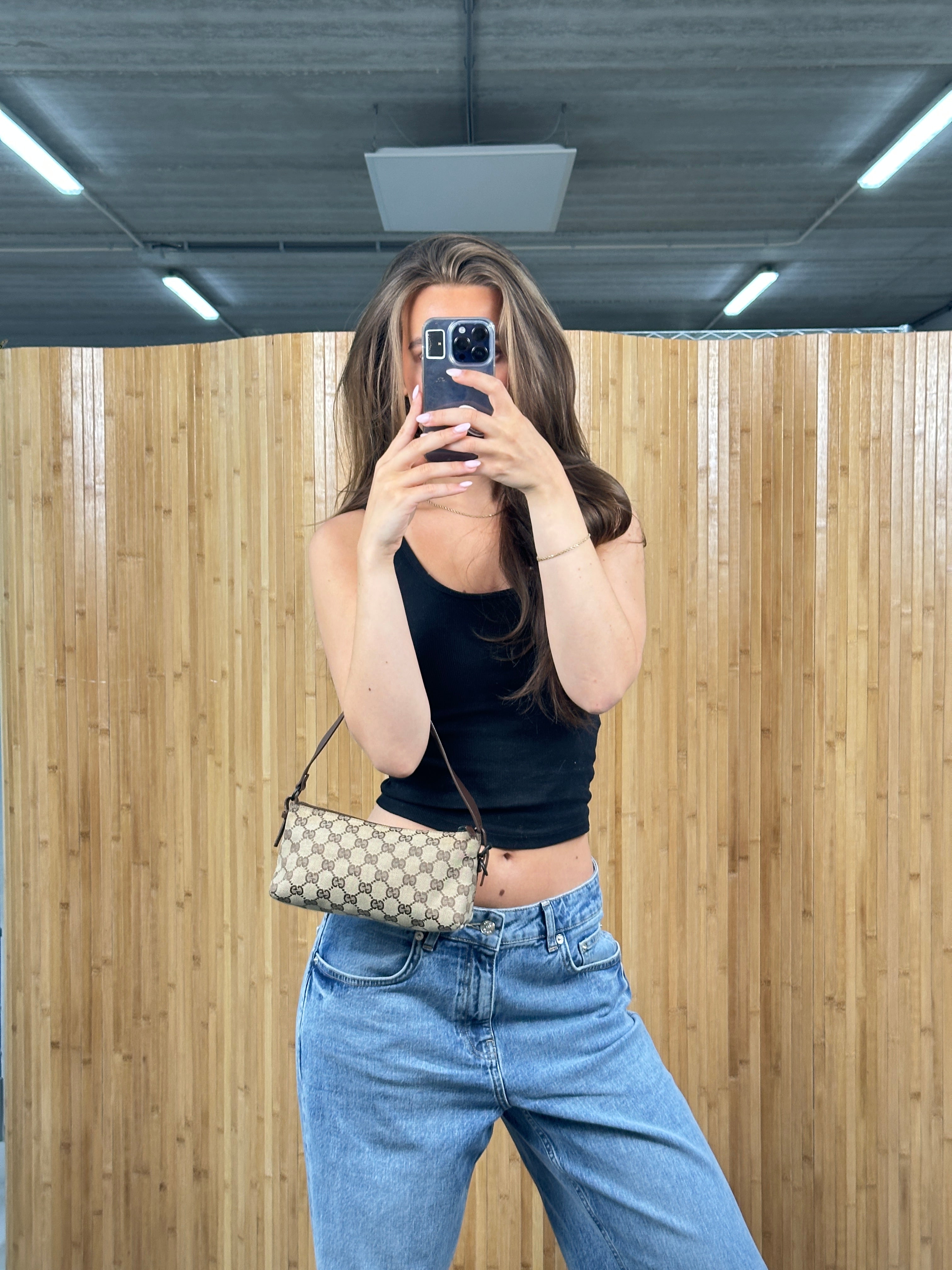Gucci GG Canvas Pochette