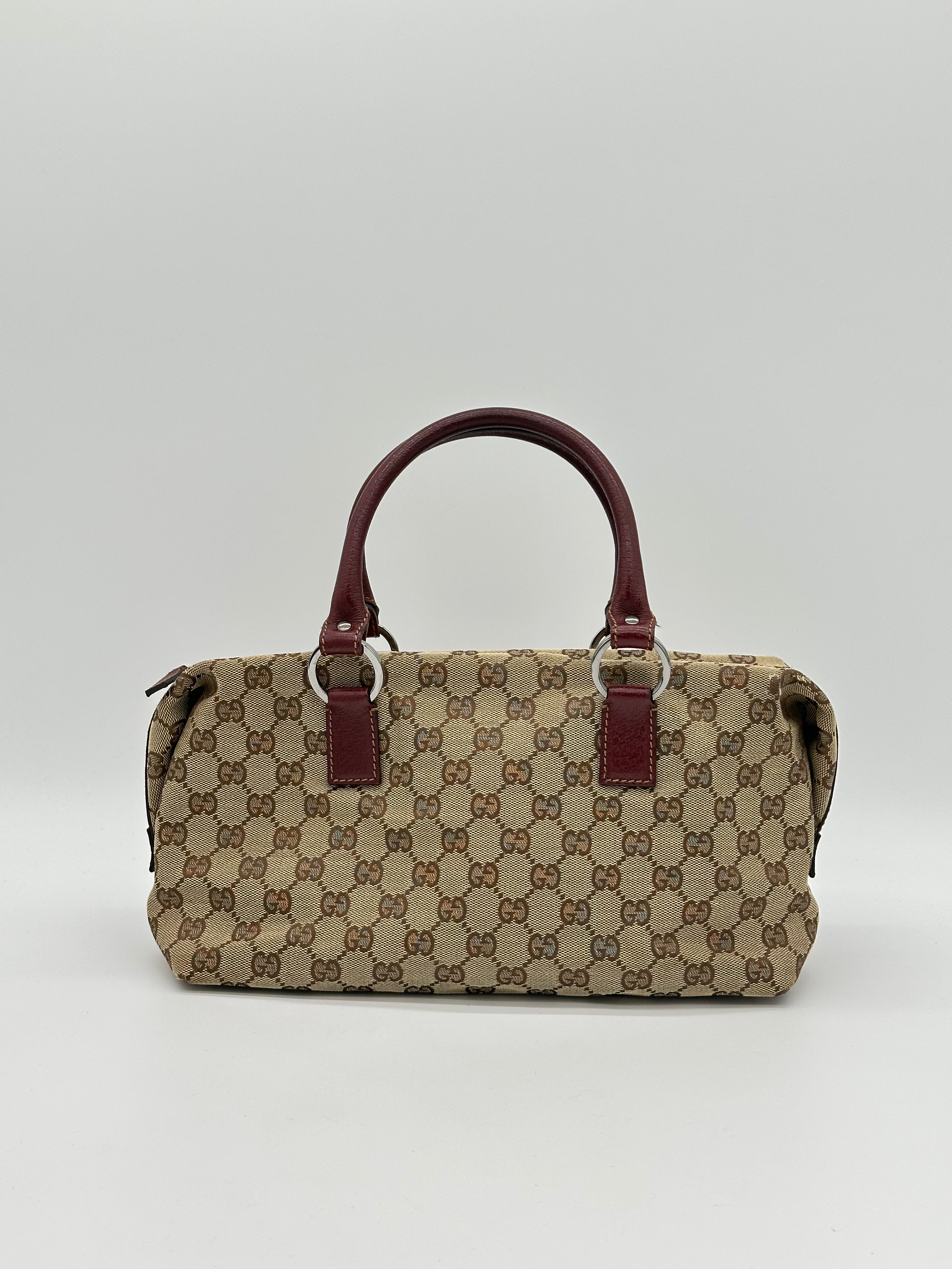 Gucci Canvas Top Handle