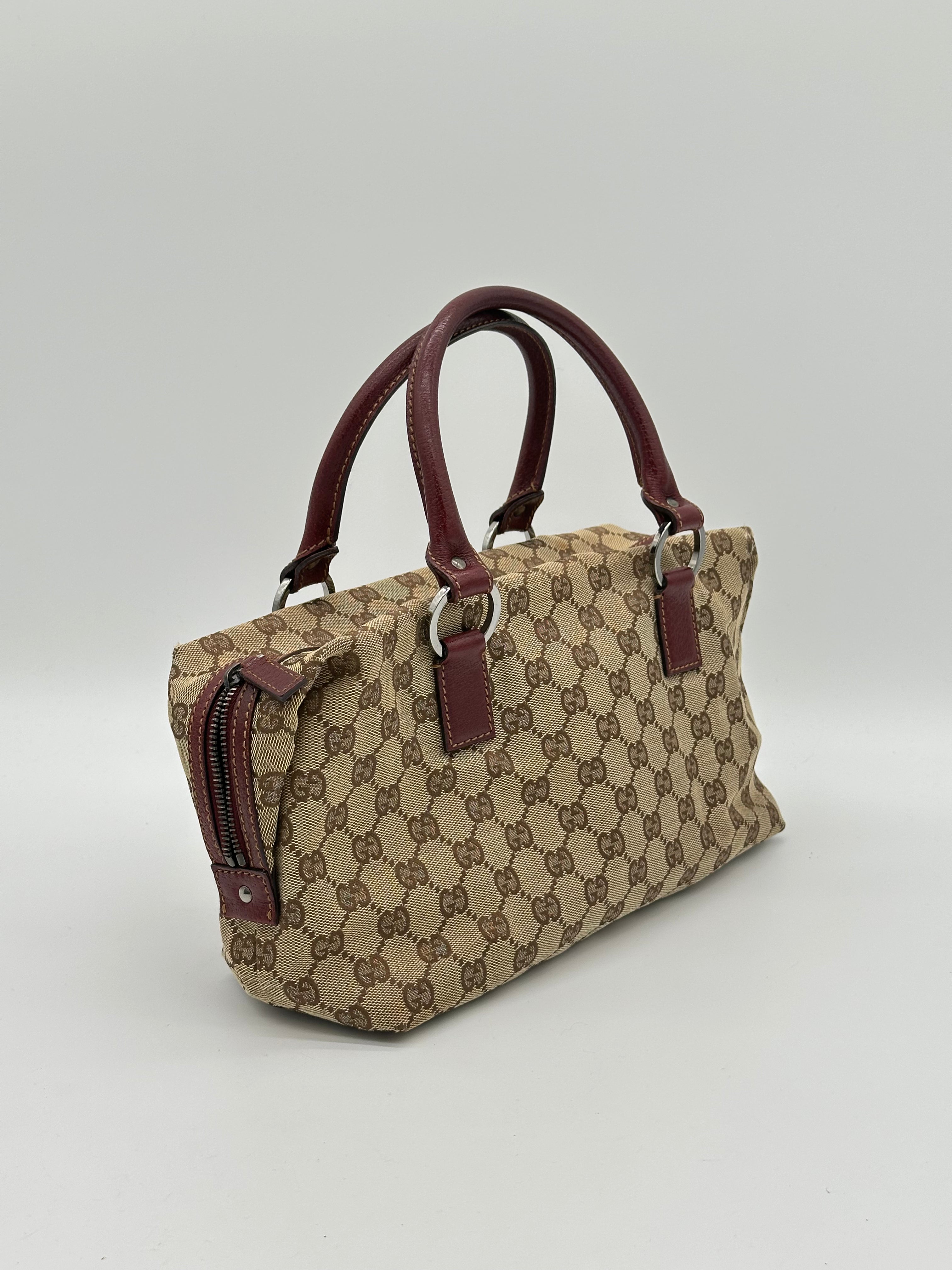 Gucci Canvas Top Handle