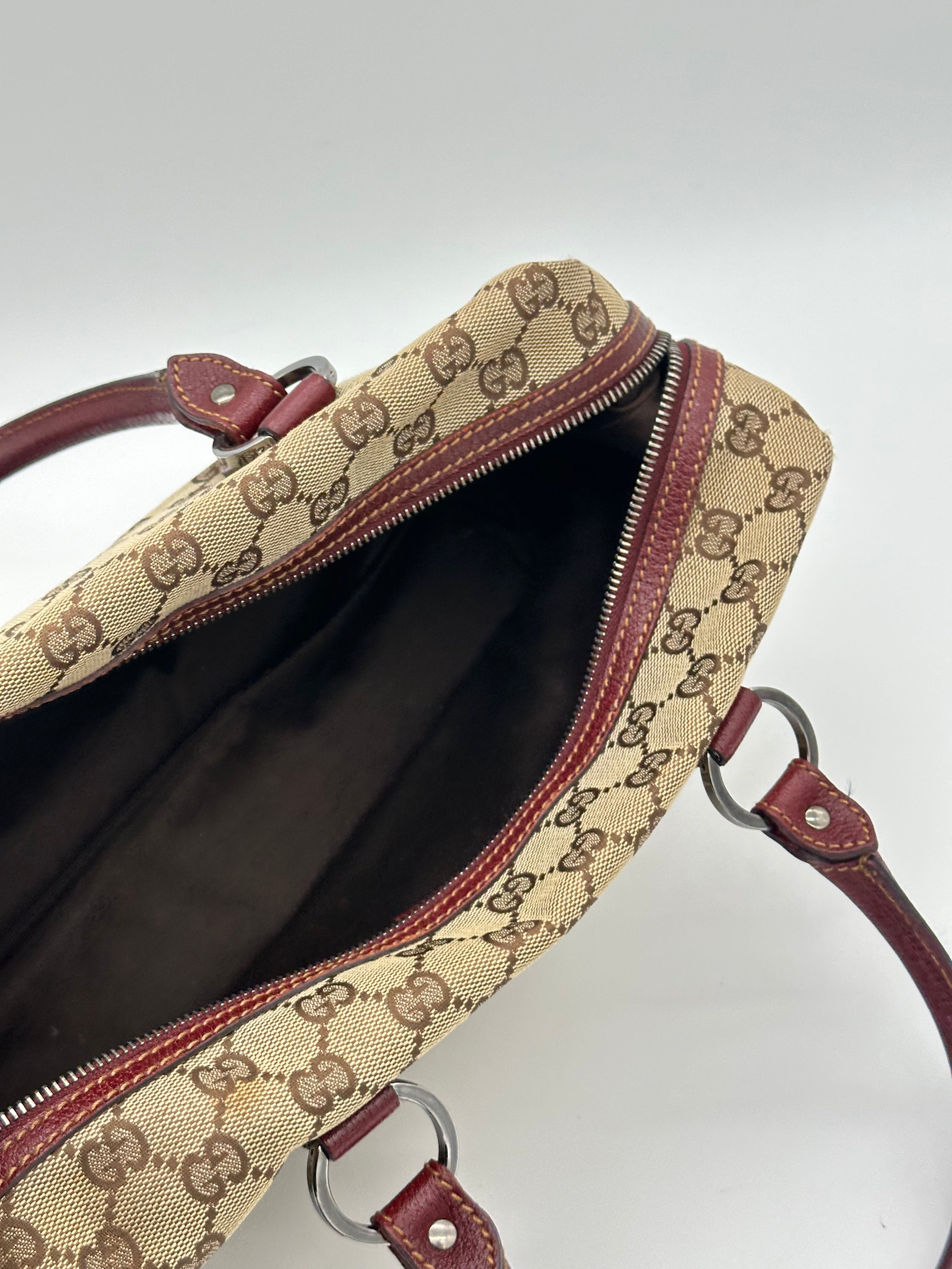 Gucci Canvas Top Handle