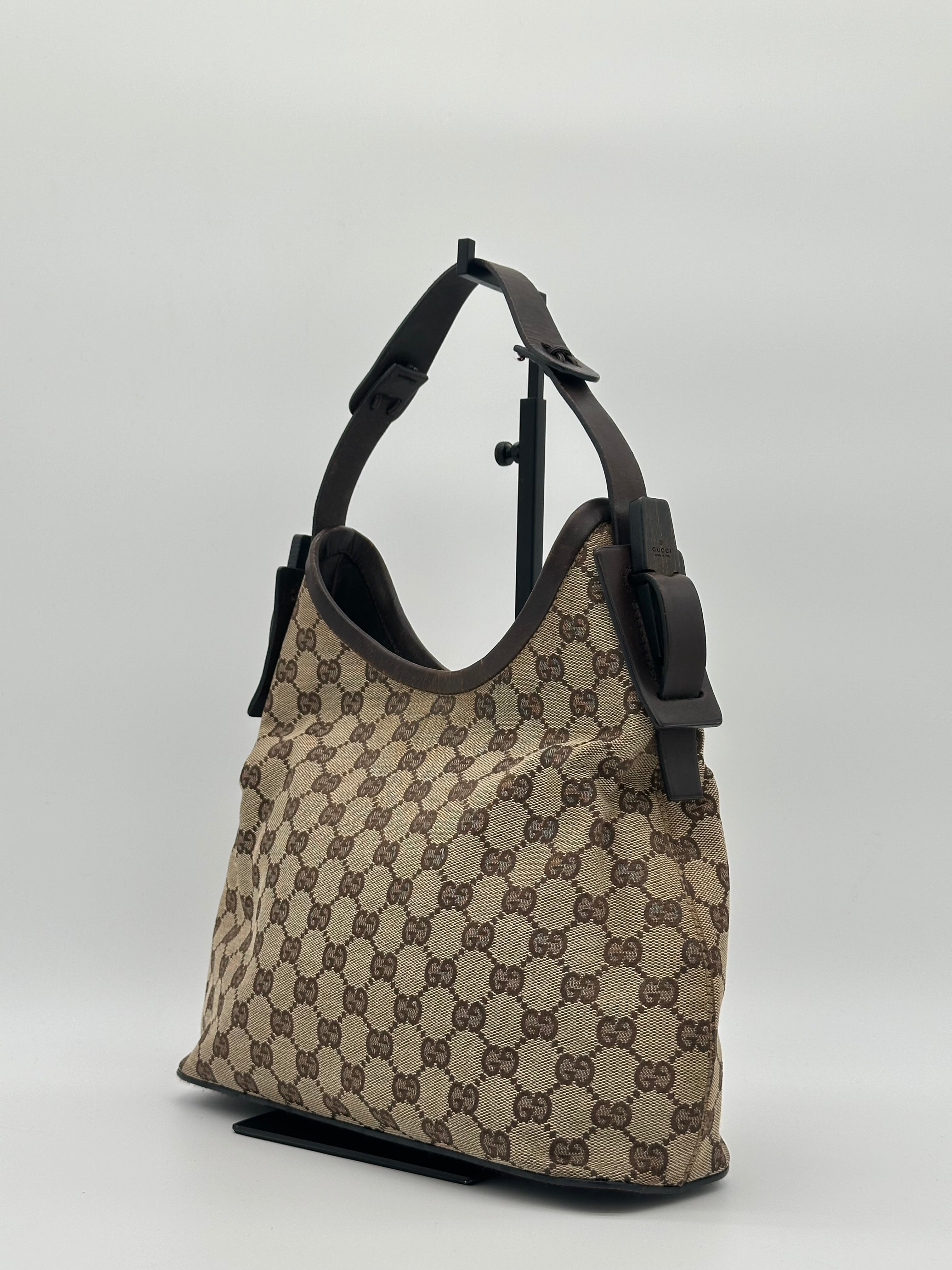 Gucci Canvas Hobo