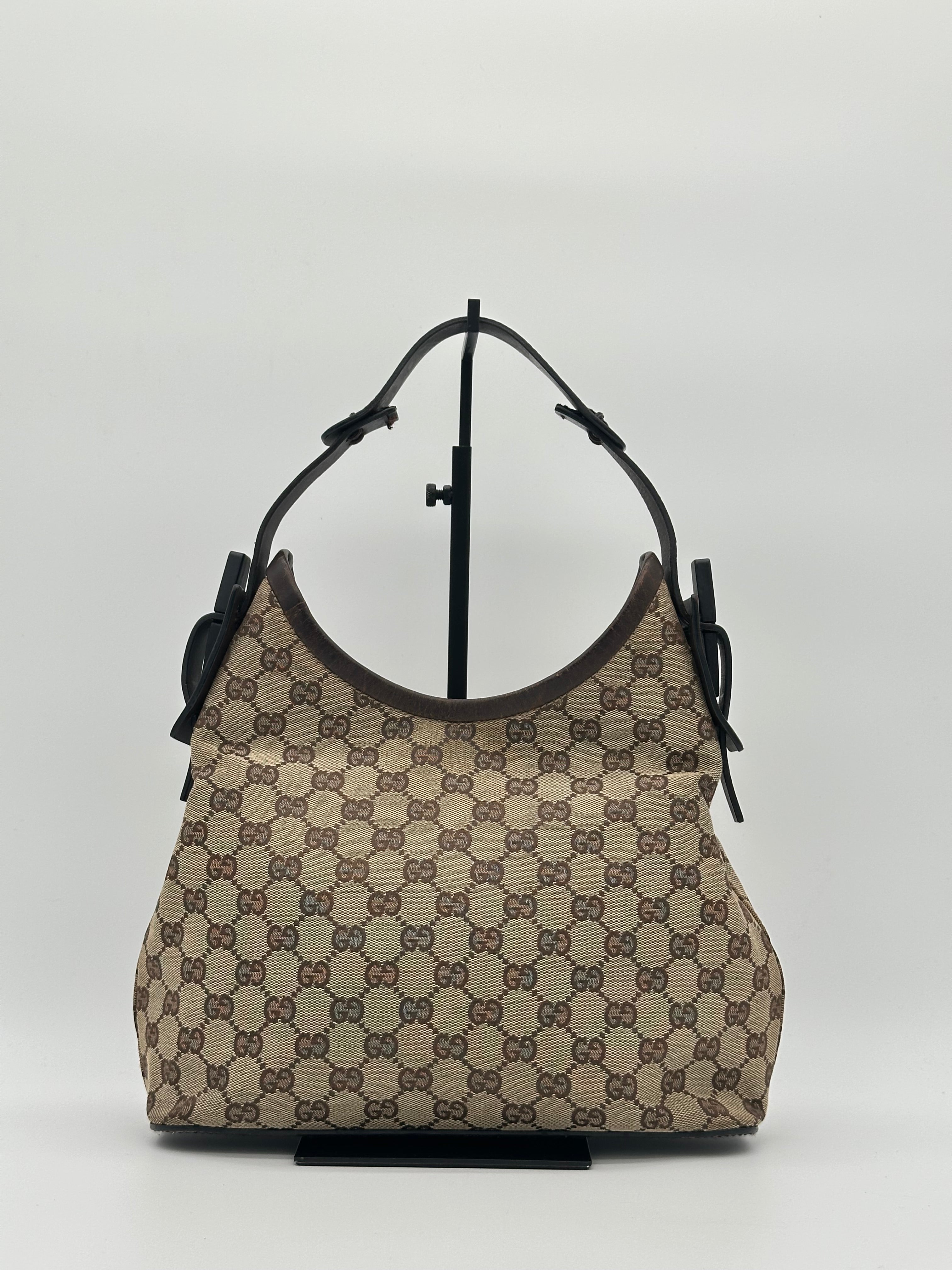 Gucci Canvas Hobo