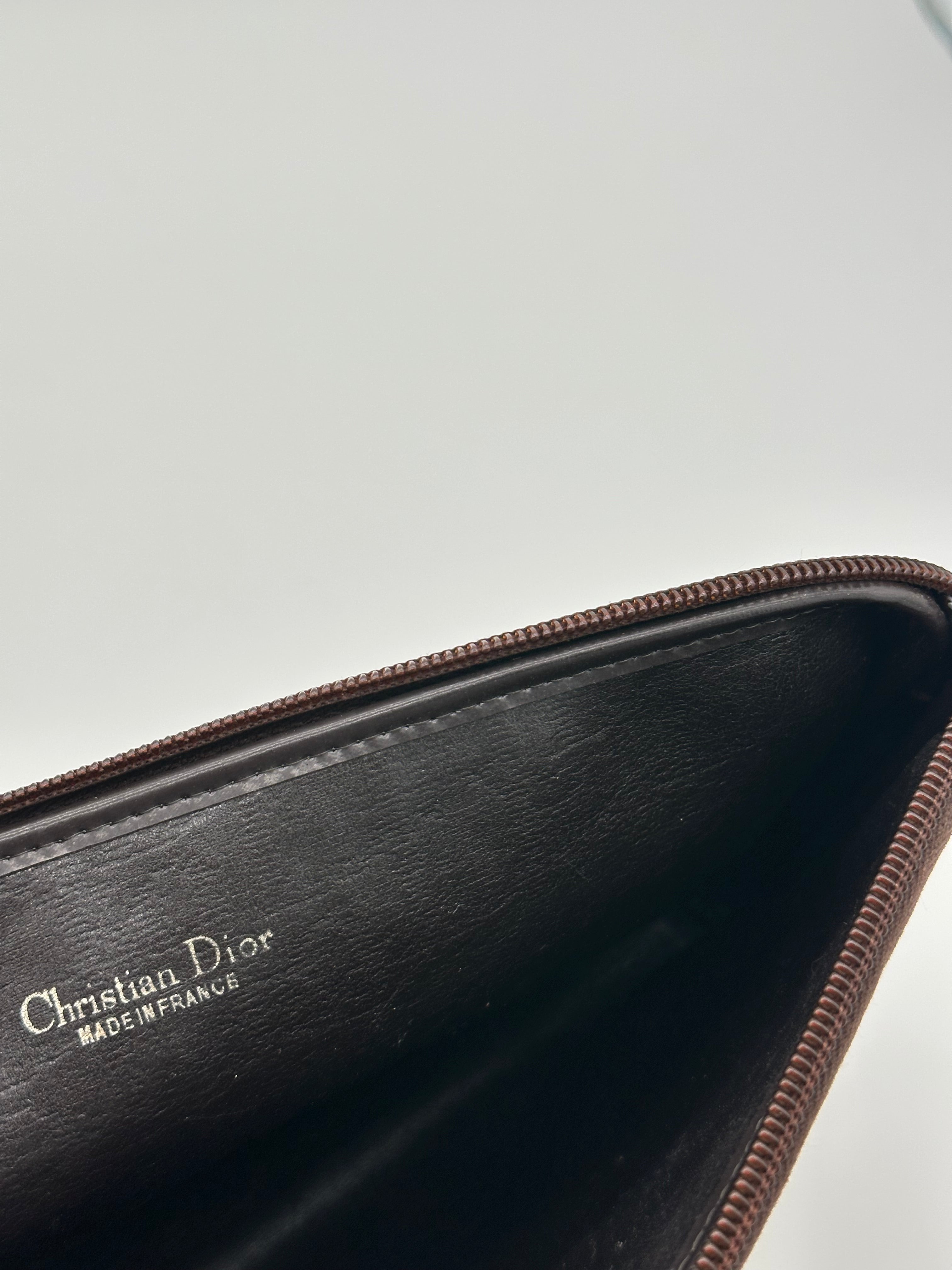 Pre-loved Christian Dior Toiletry Pouch | Pepper Luxury Vintage
