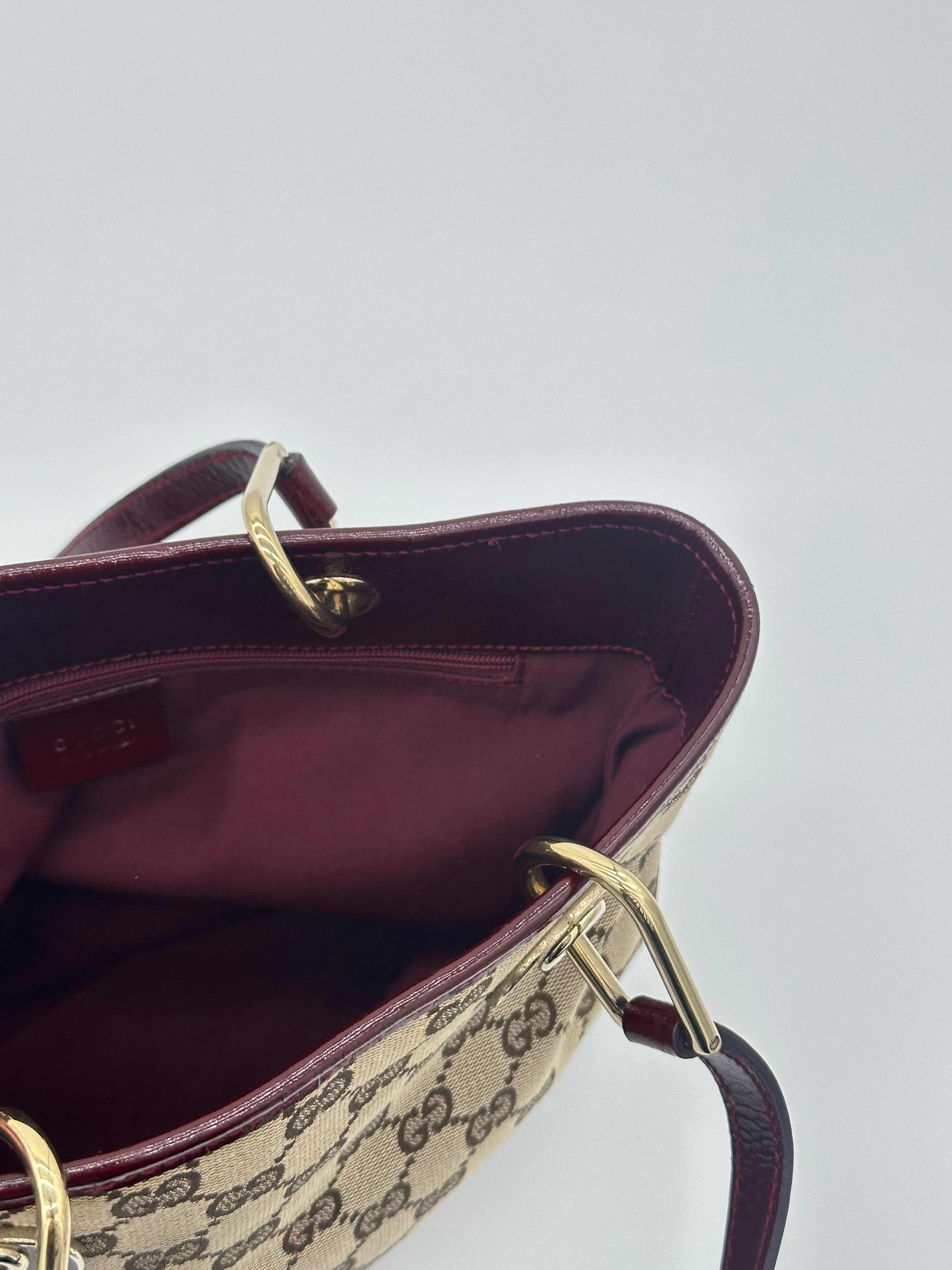 Gucci Canvas Tote Bag