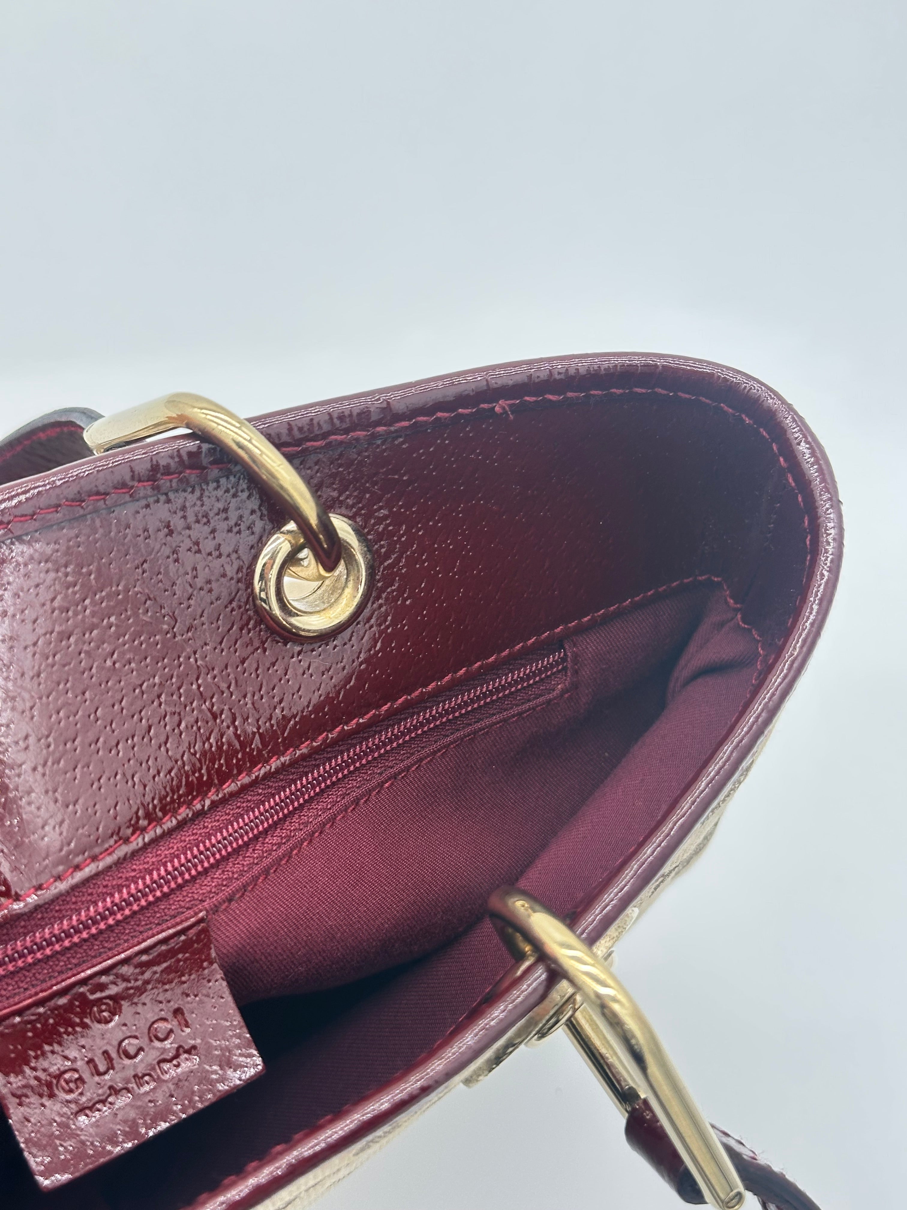 Gucci Canvas Tote Bag