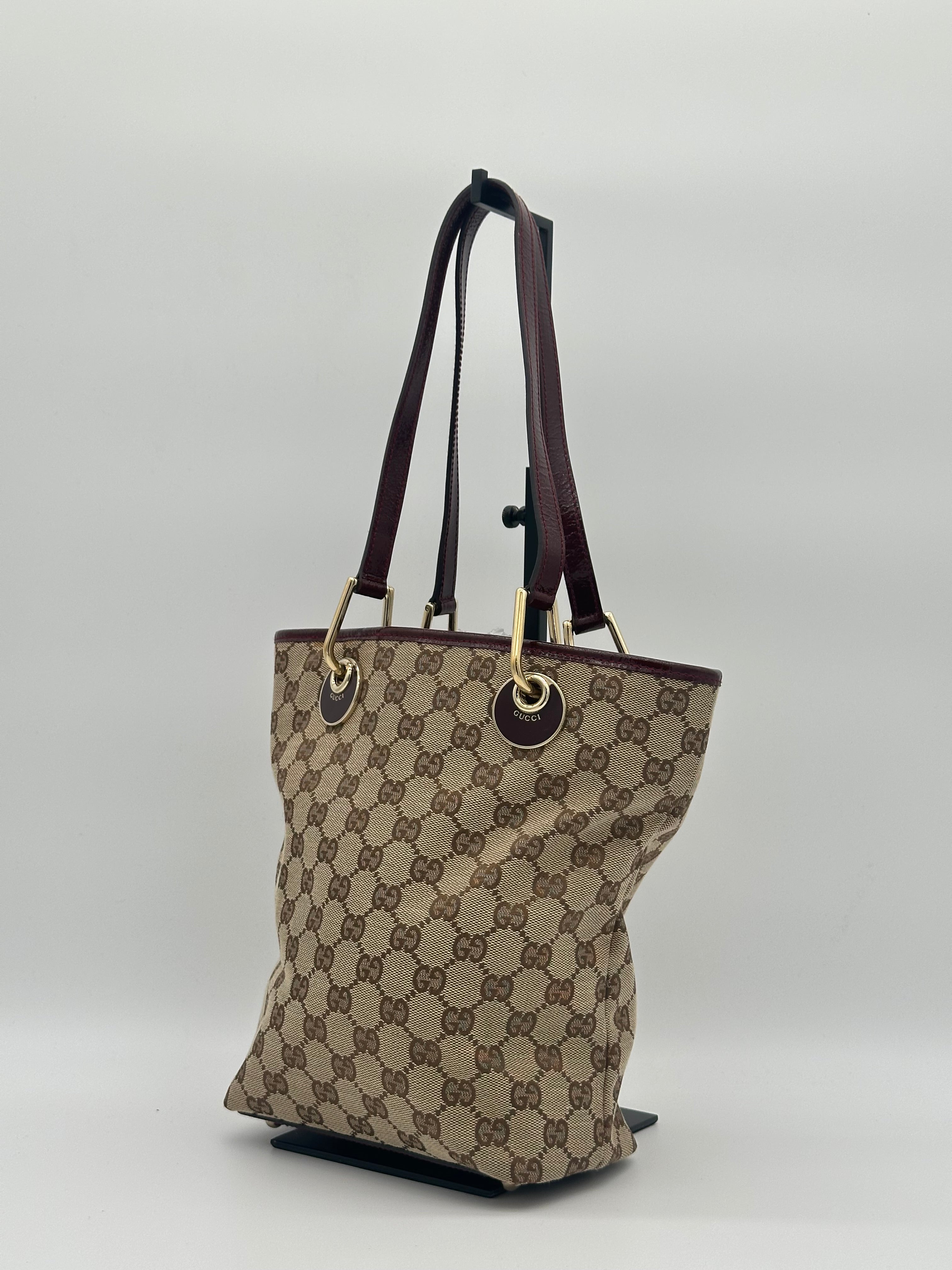 Gucci Canvas Tote Bag