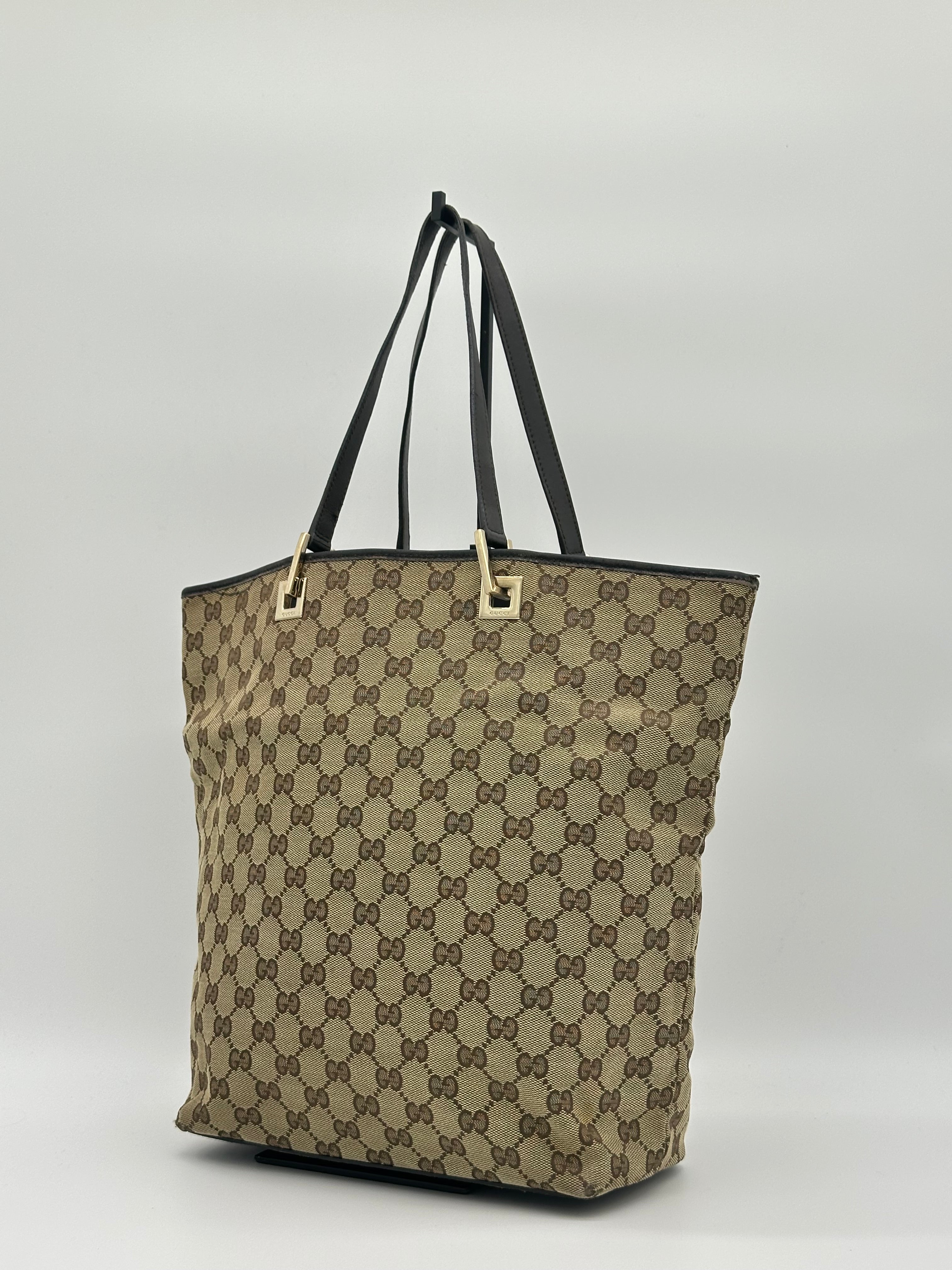 Gucci Canvas Tote Bag