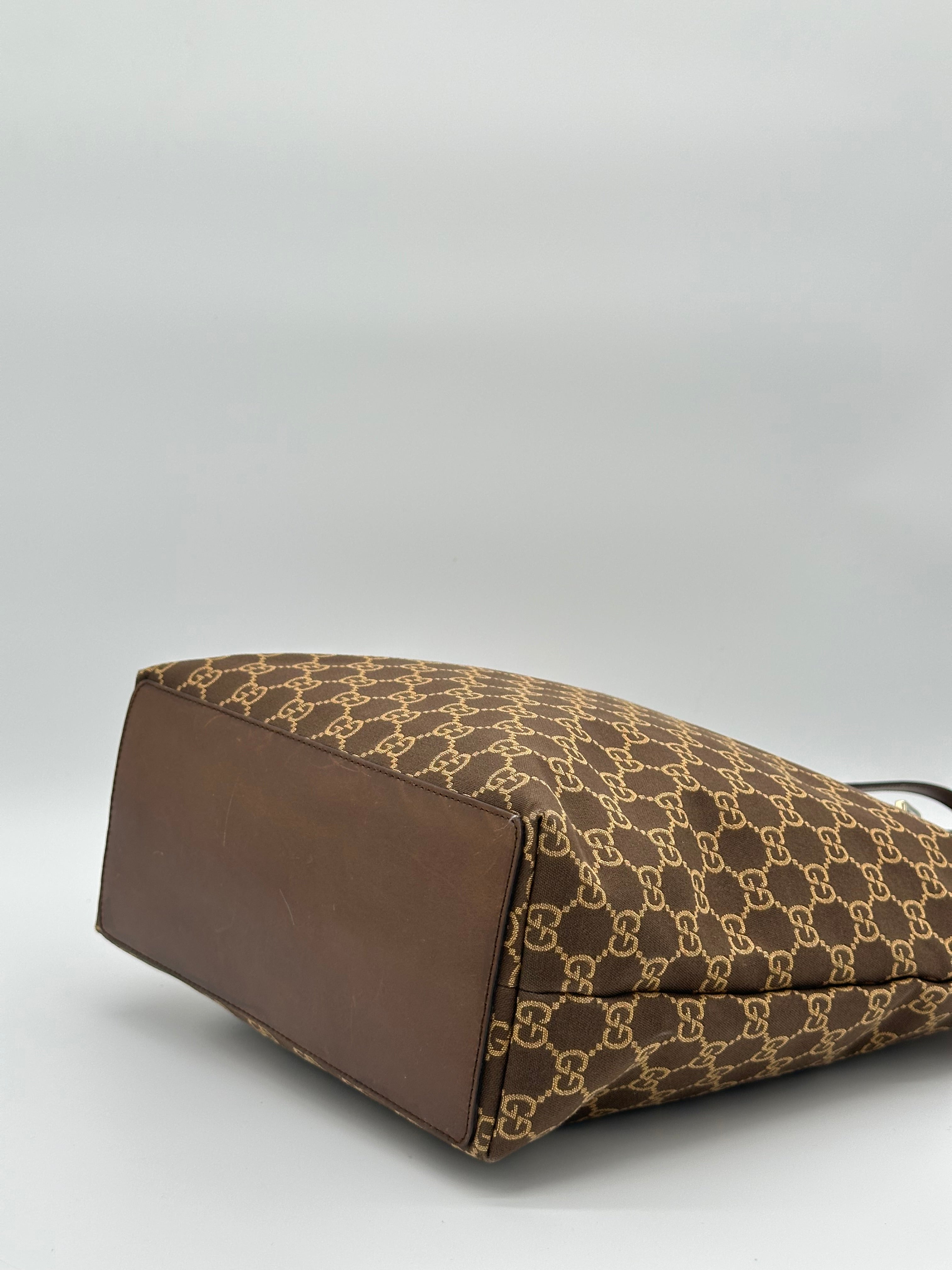 Gucci Canvas Tote Bag