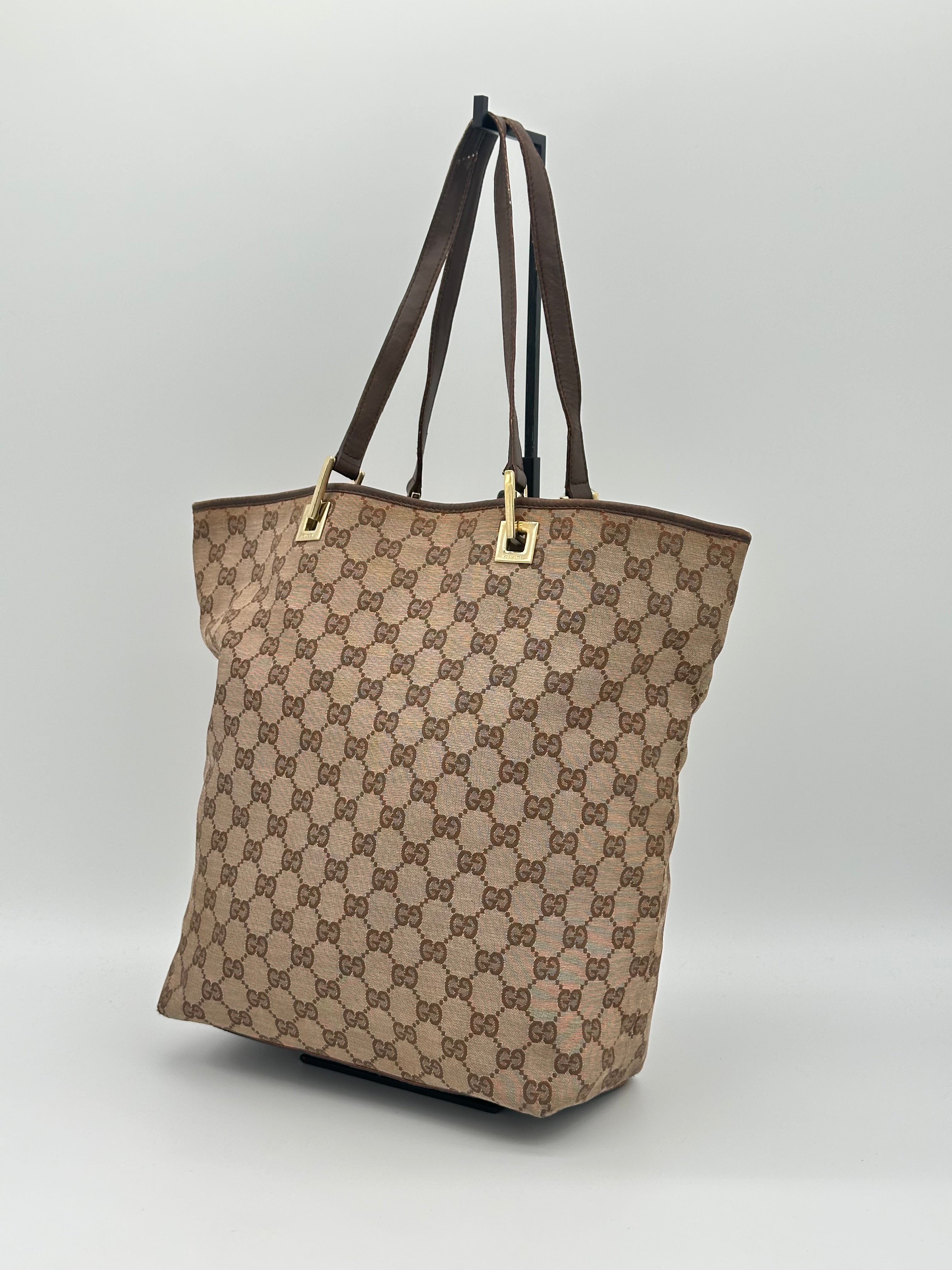 Gucci Canvas Tote Bag