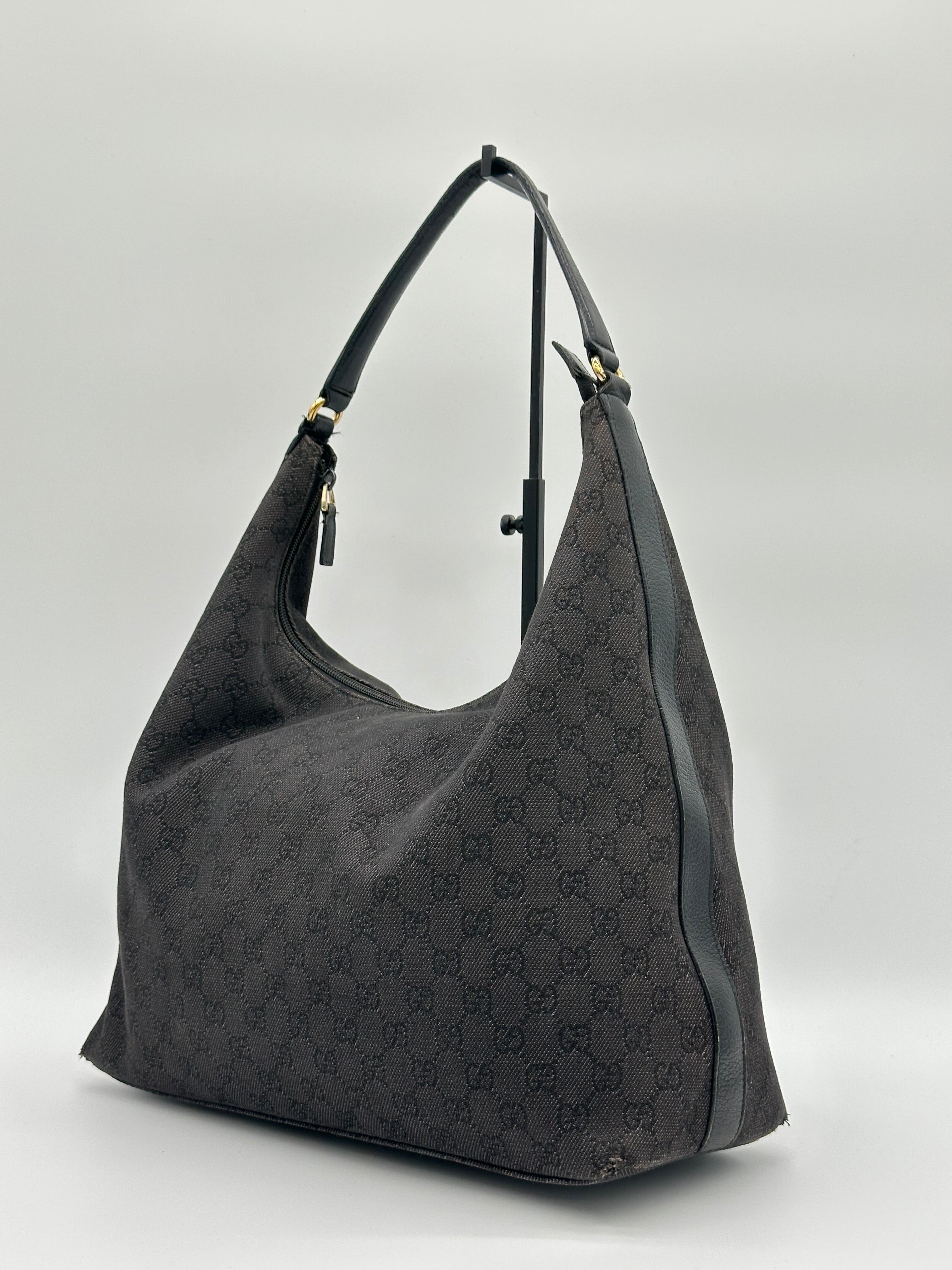 Gucci Canvas Hobo