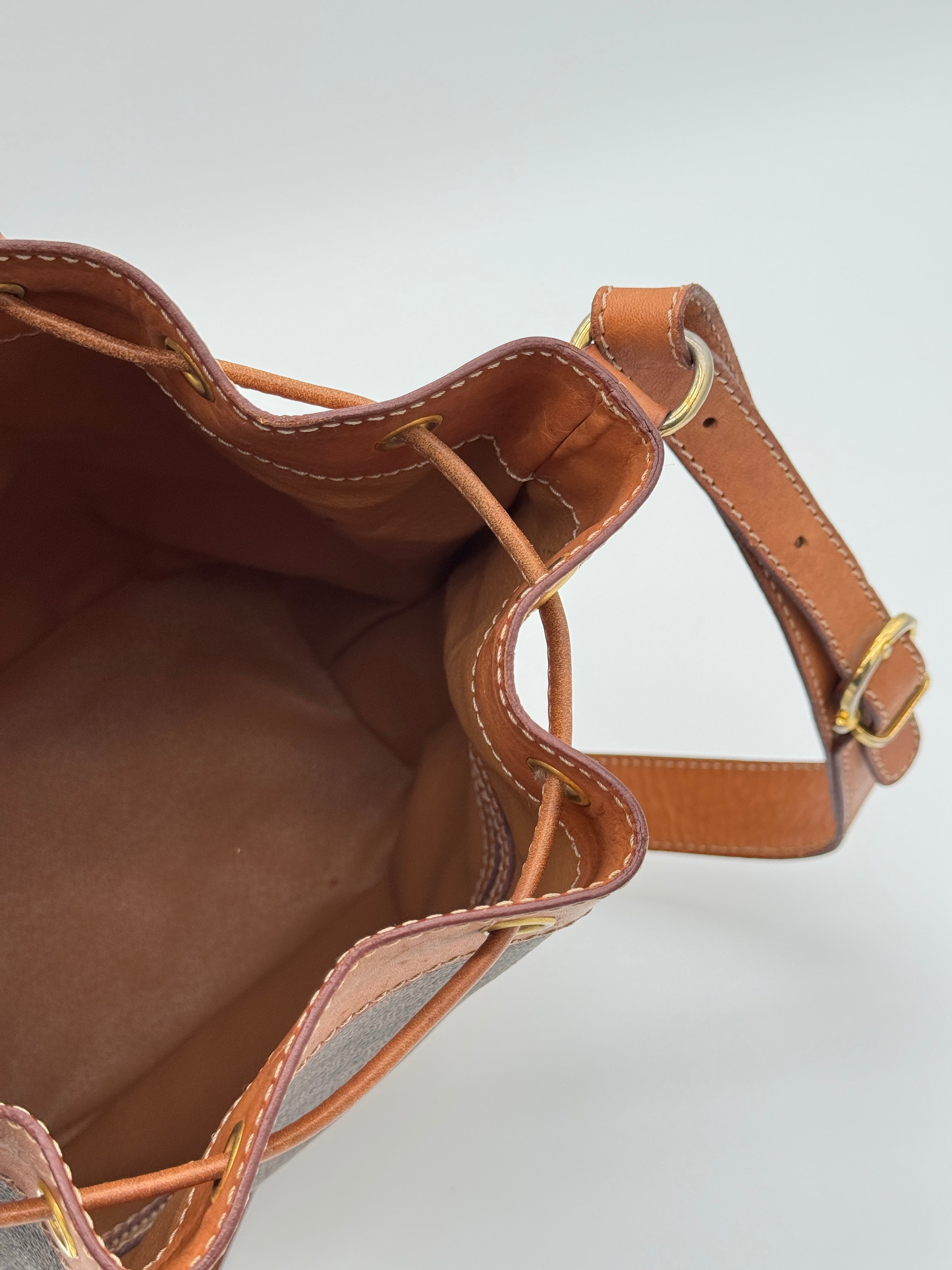 Céline Macadam Bucket Bag