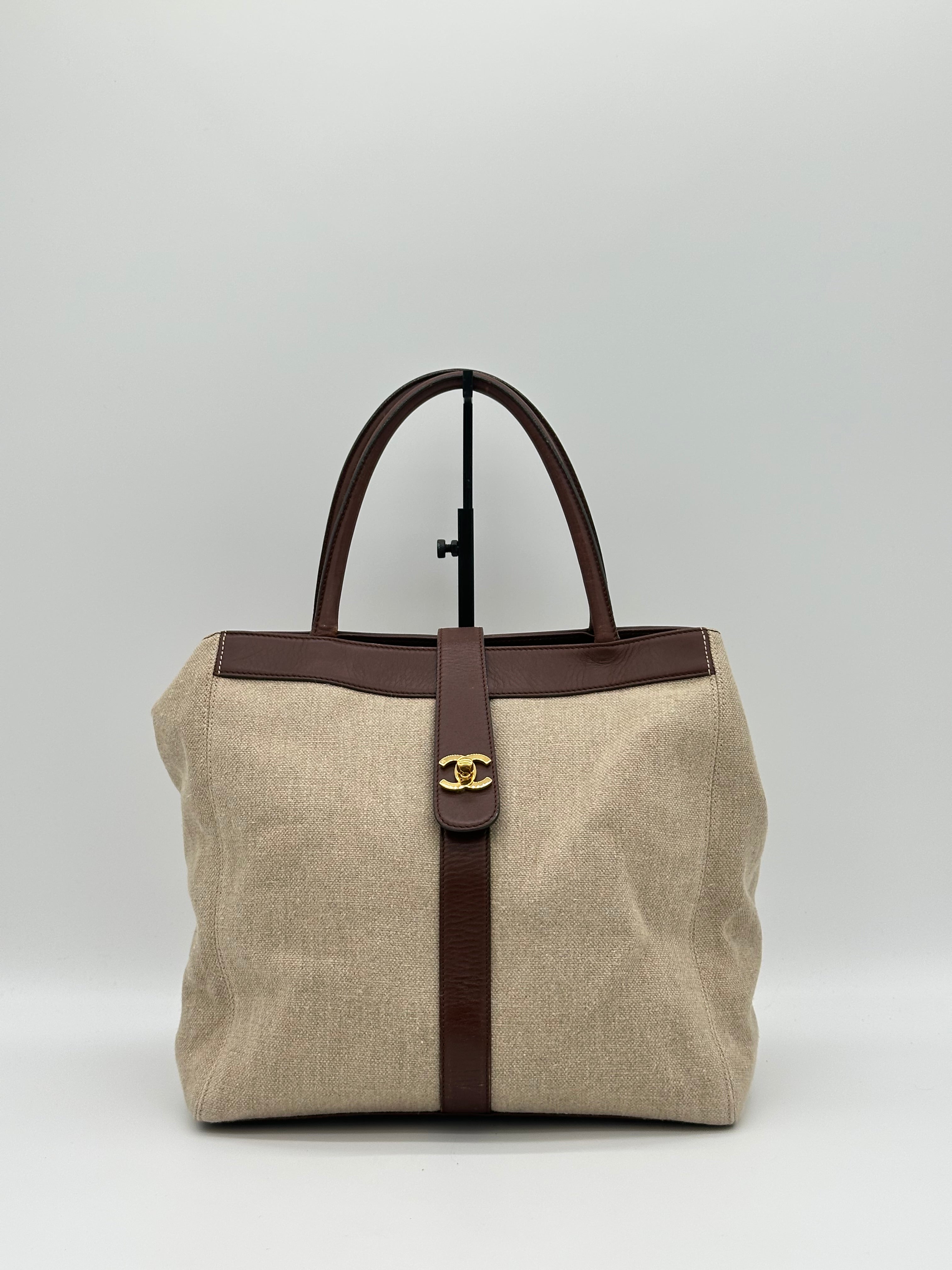 Chanel Top Handle Turnlock