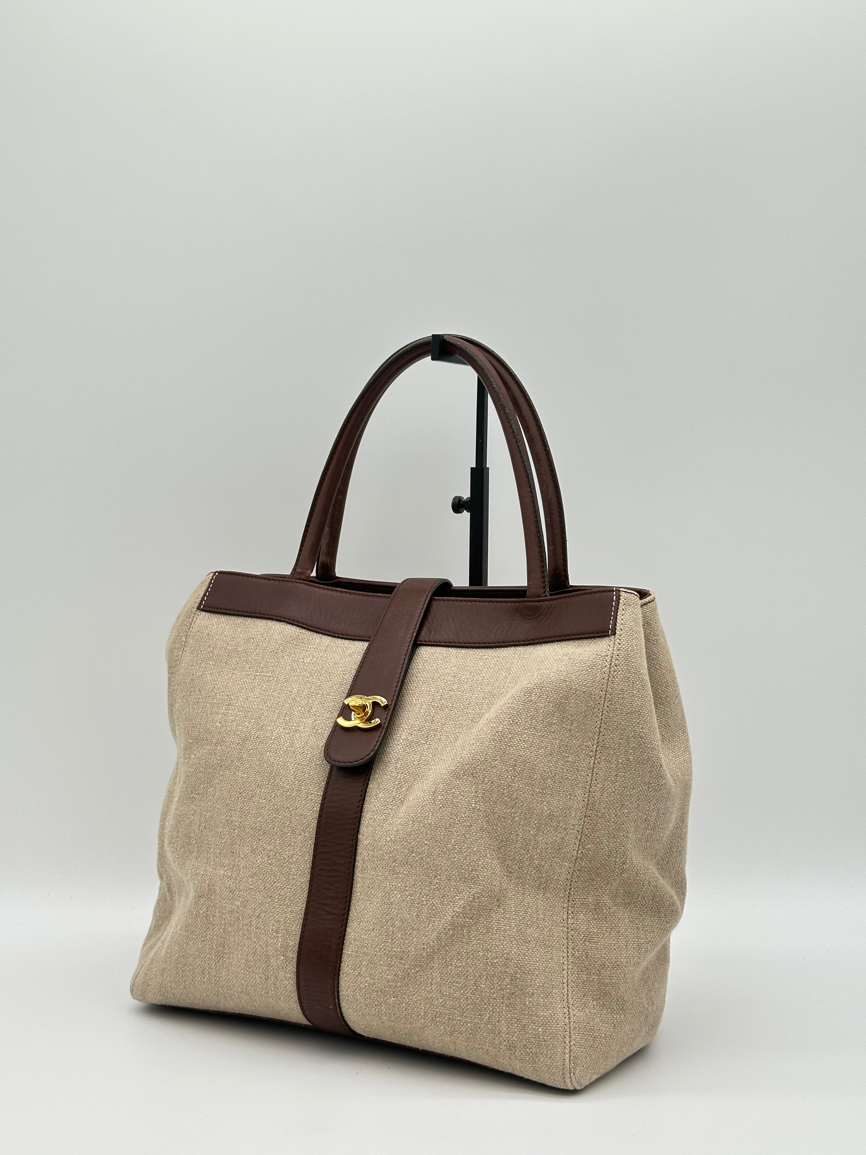 Chanel Top Handle Turnlock