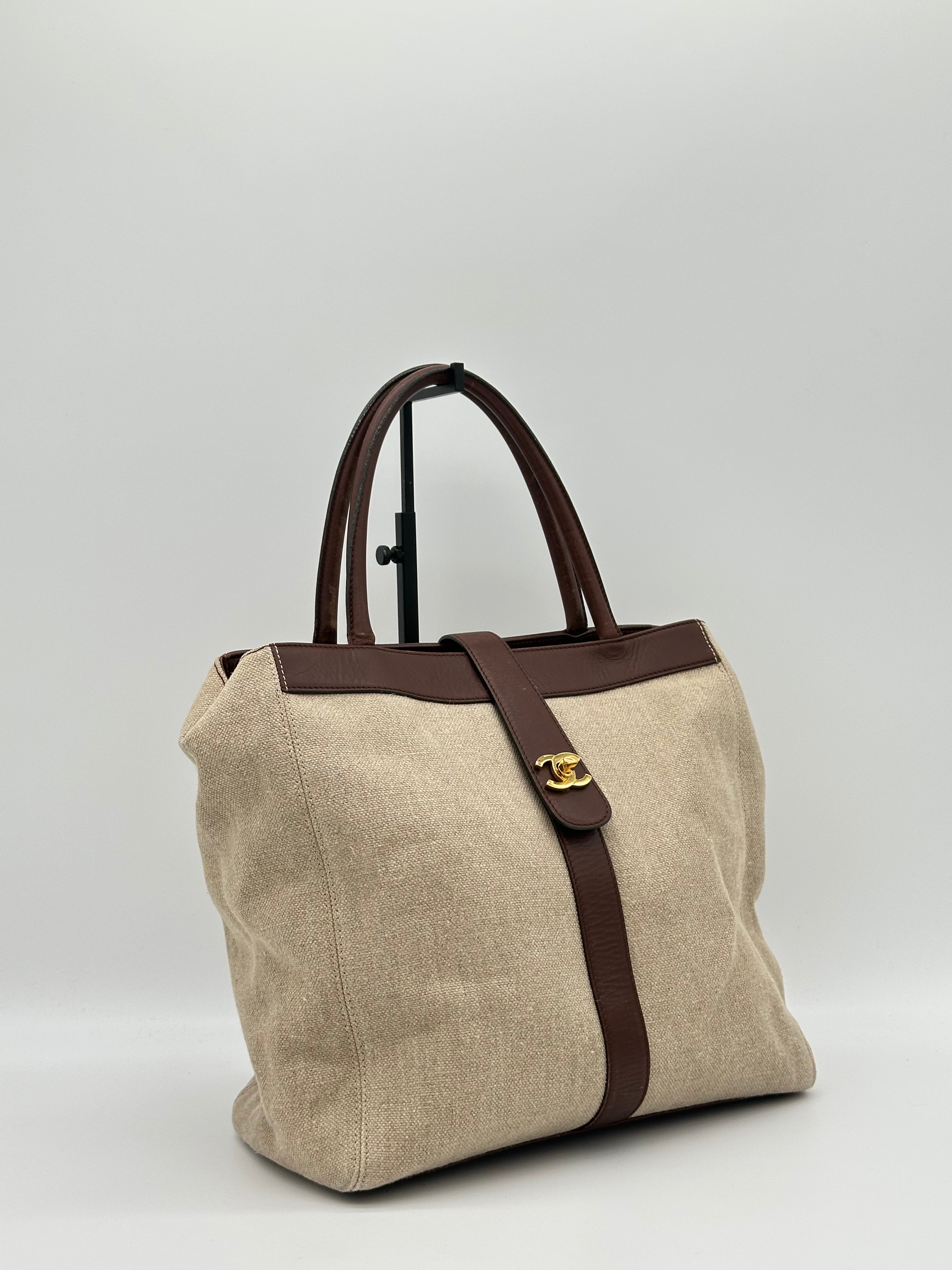Chanel Top Handle Turnlock