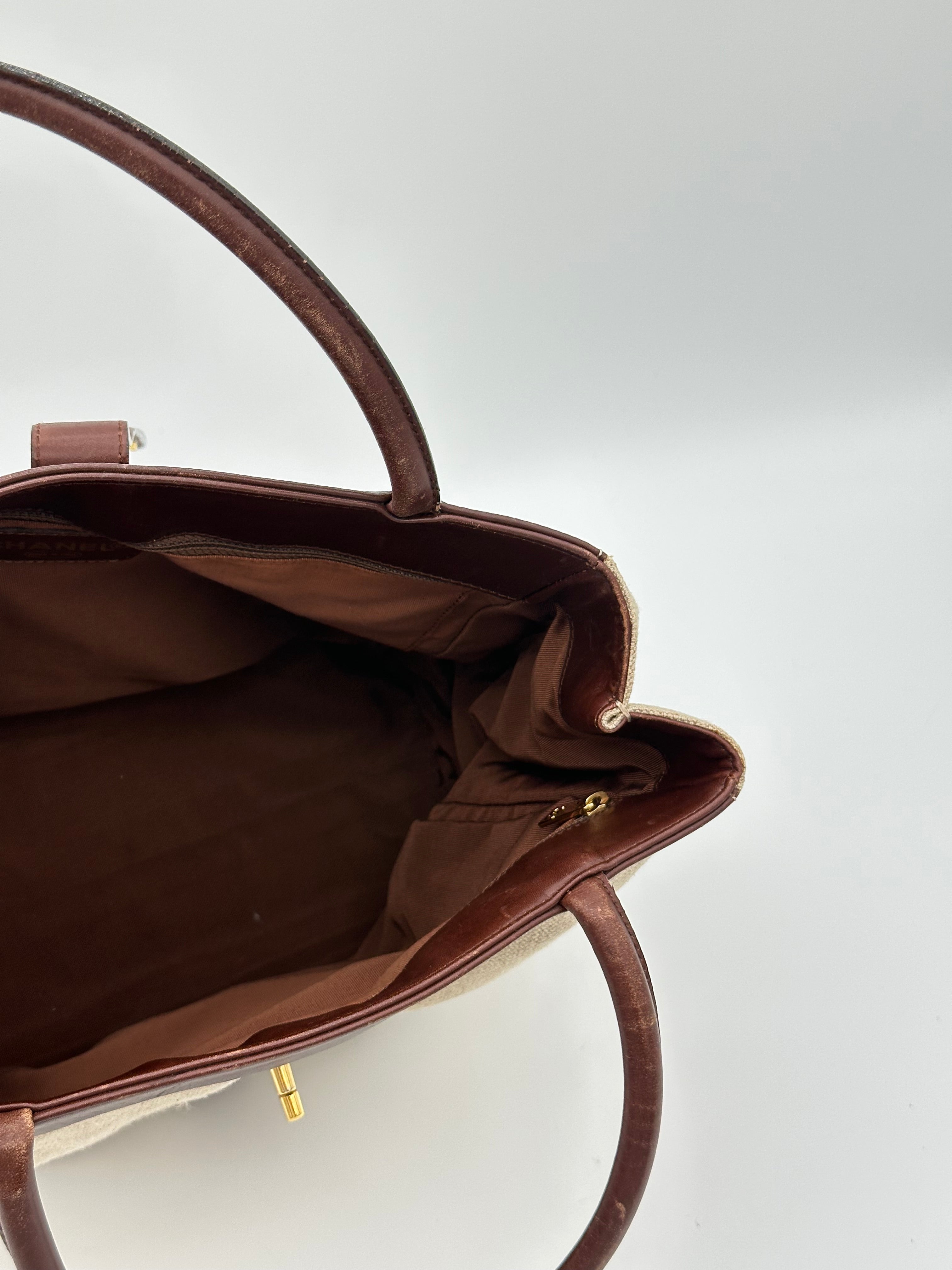 Chanel Top Handle Turnlock