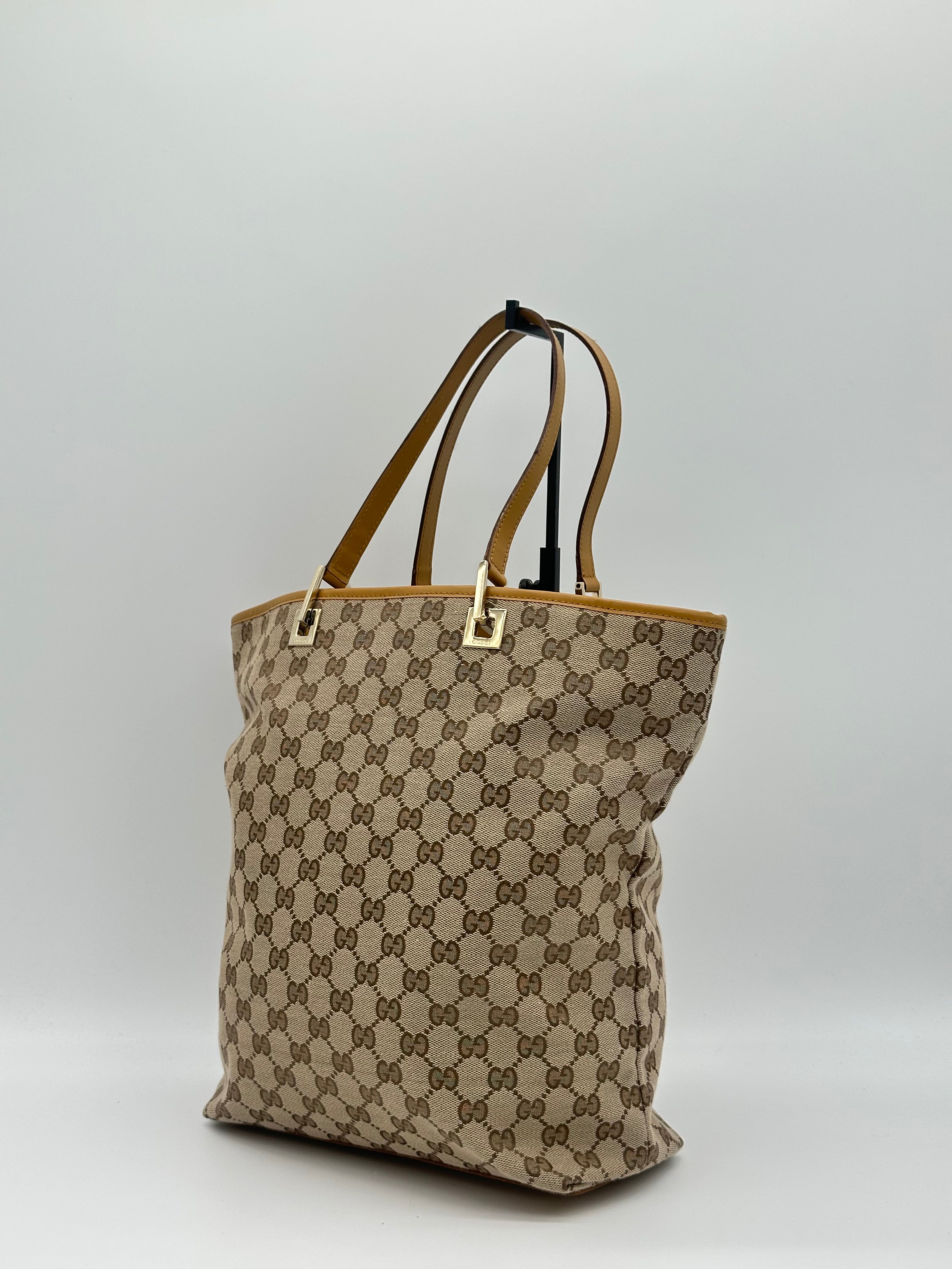Gucci Canvas Tote Bag