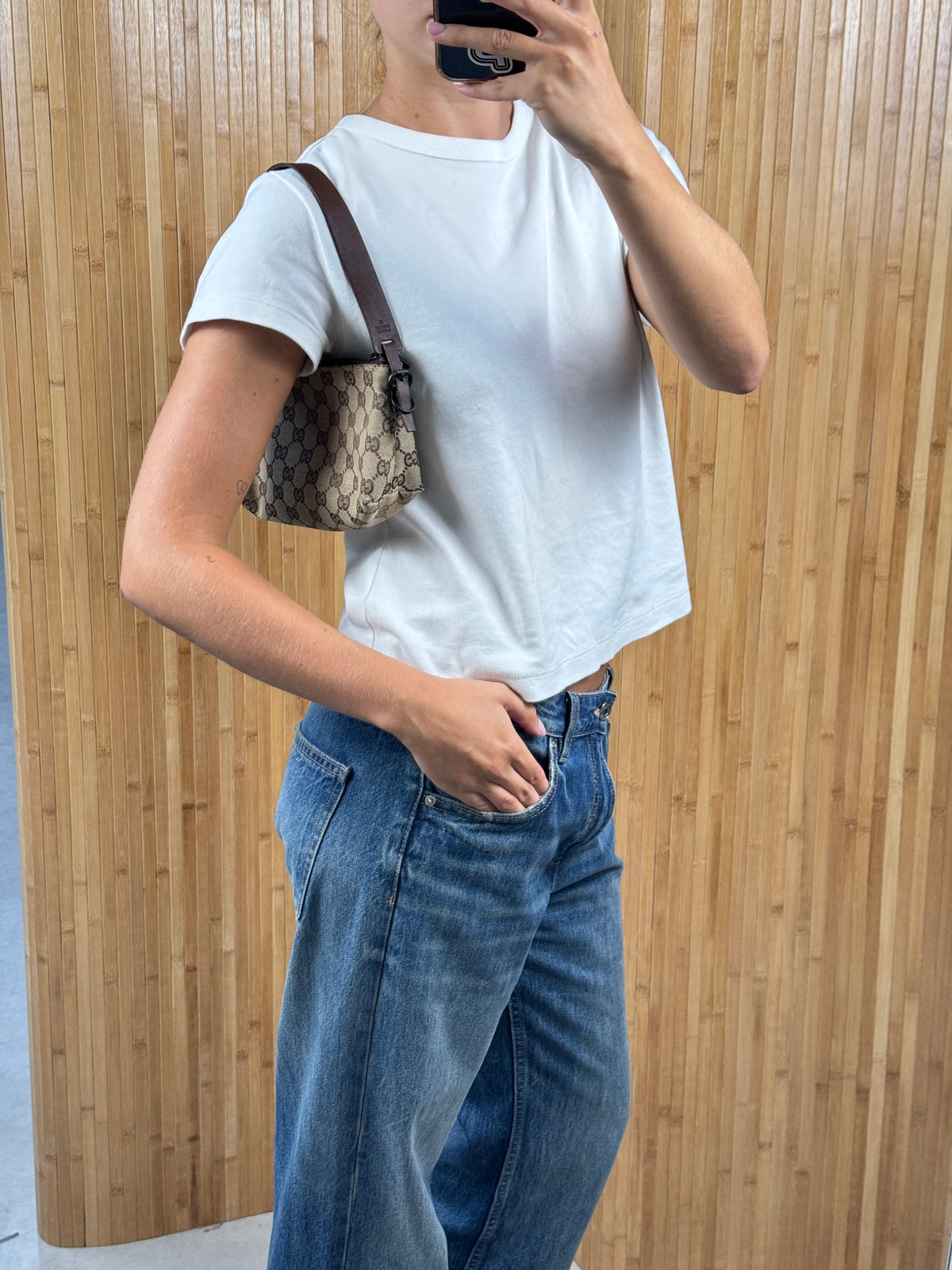Gucci Canvas Pochette