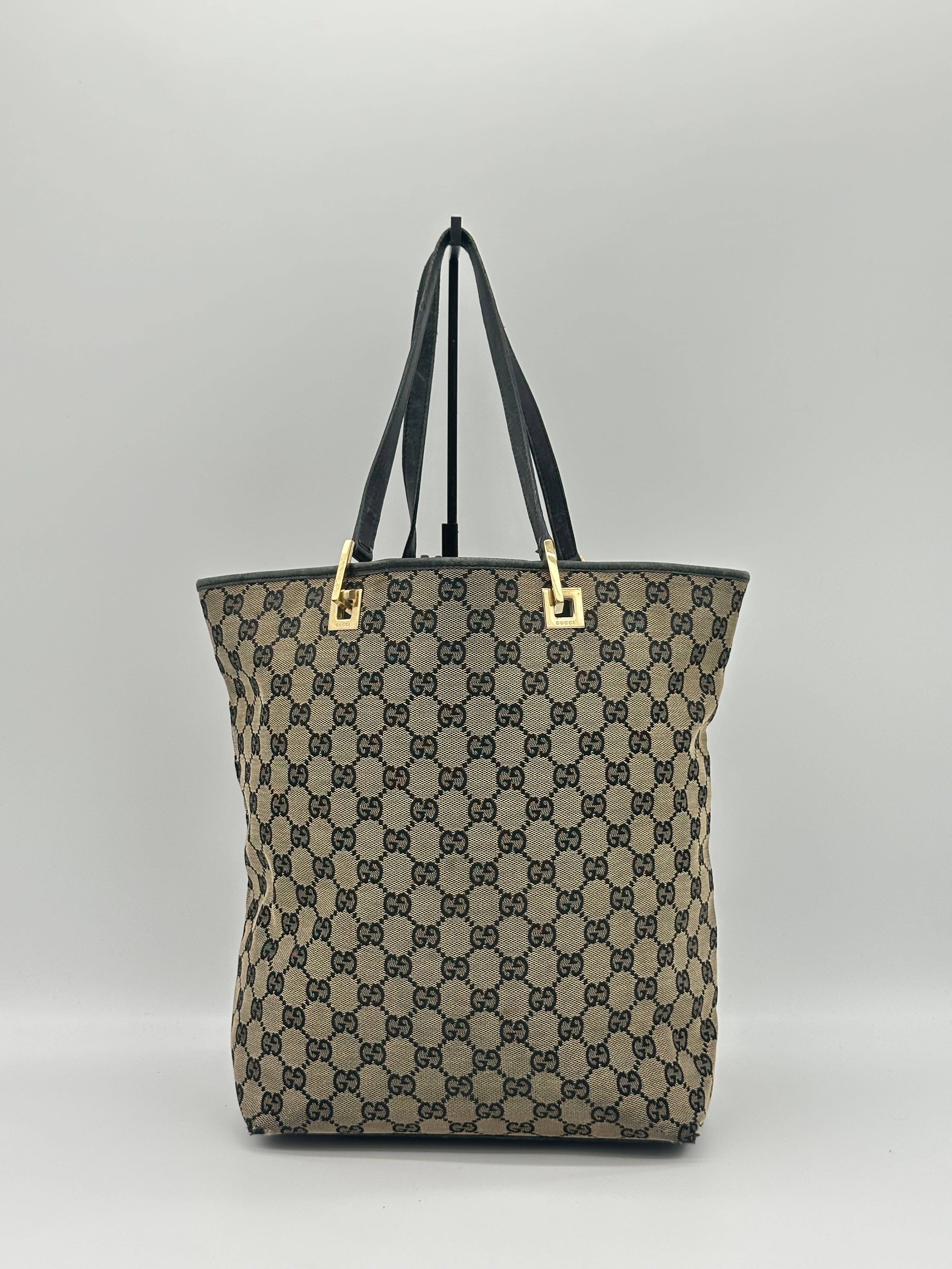 Gucci Canvas Tote Bag