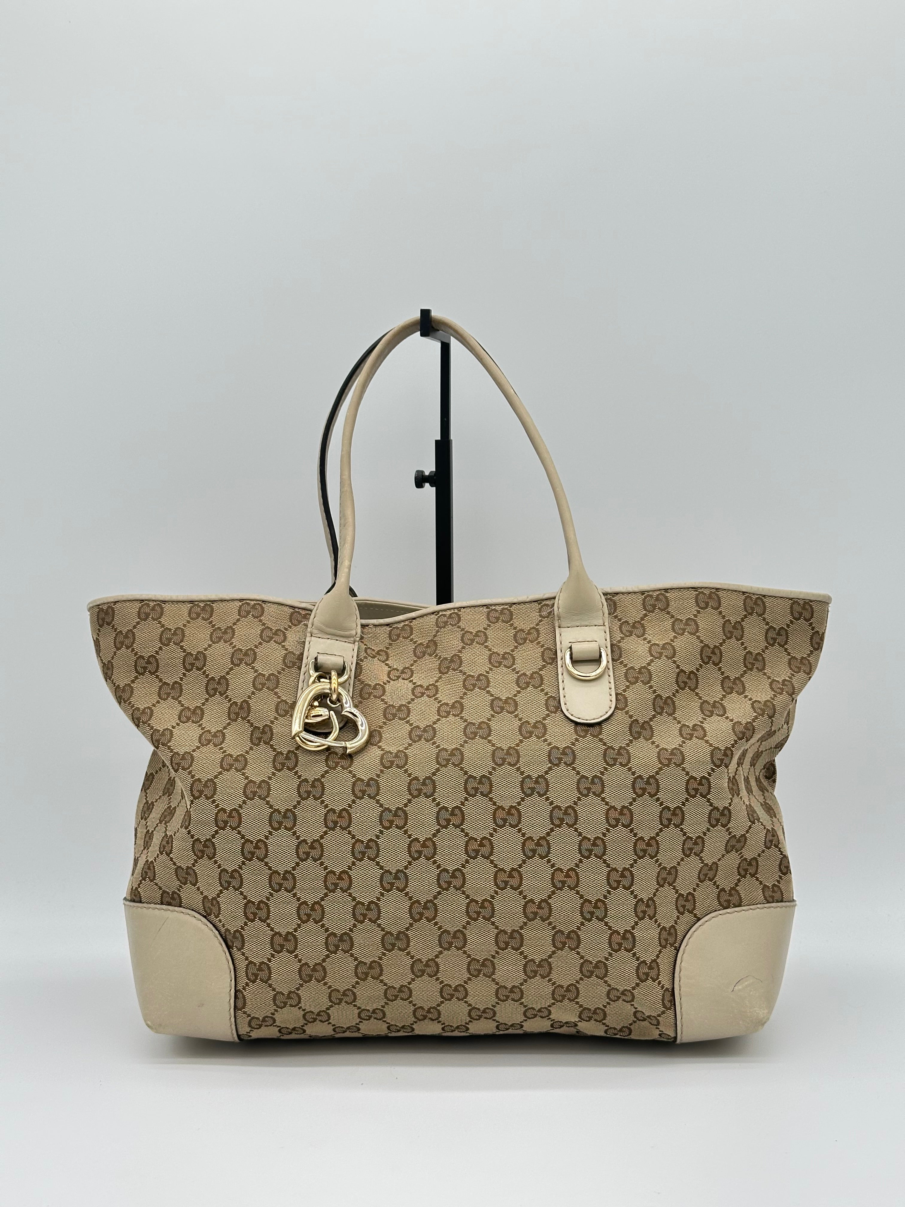 Pre-loved Gucci Heart Bit Tote Bag | Pepper Luxury Vintage