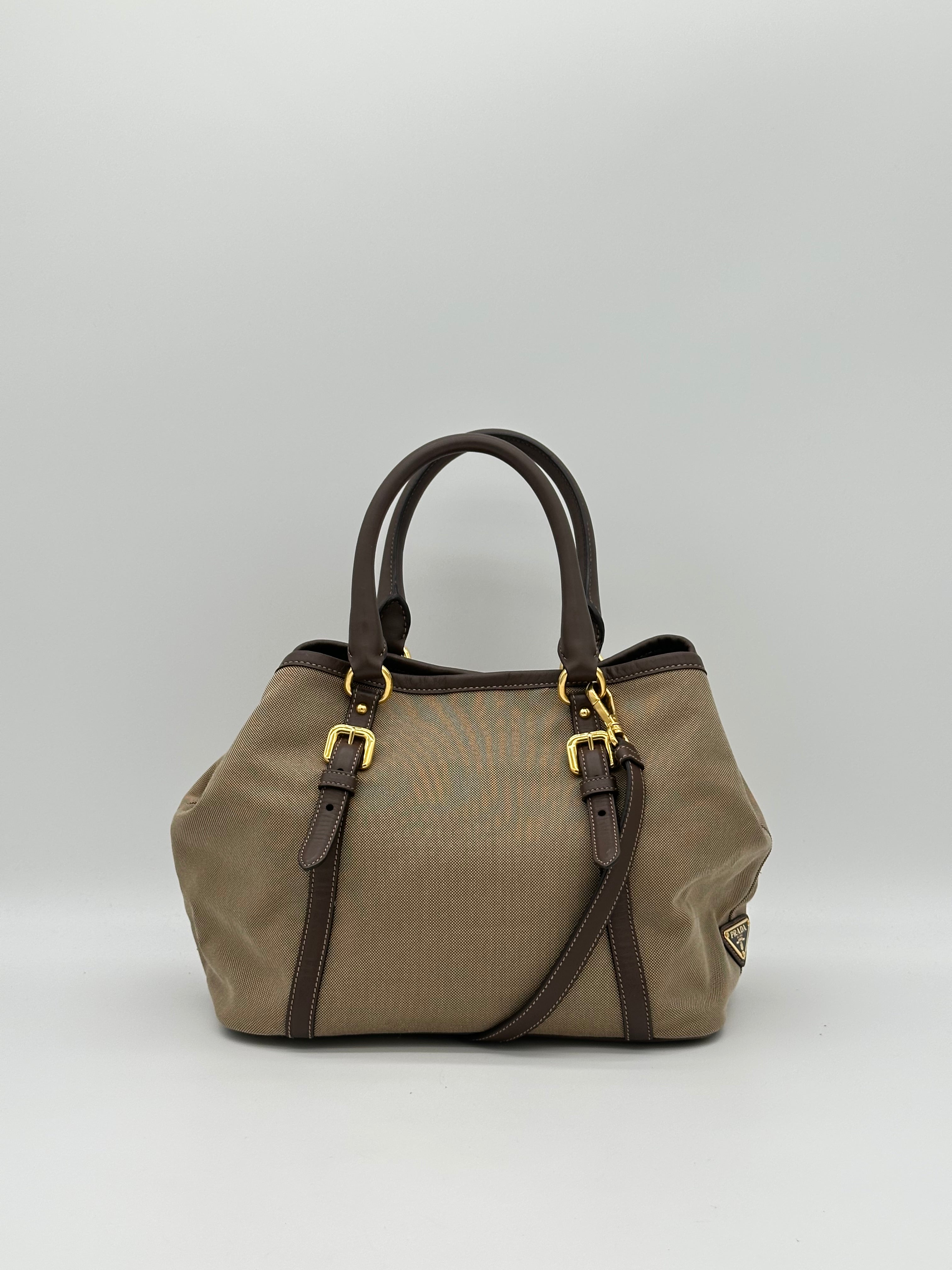 Prada Jaquard Tote Bag
