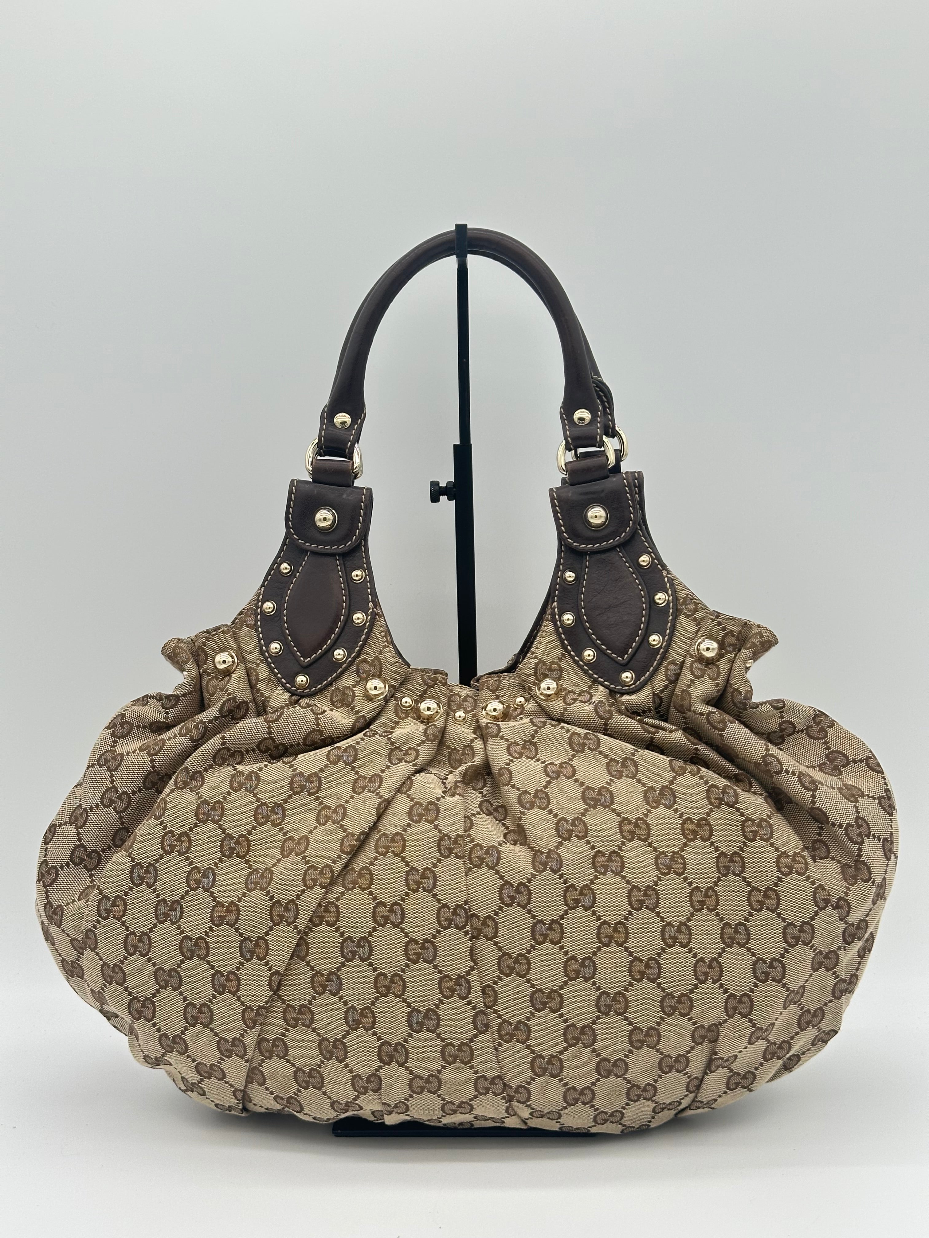 Gucci Studded Pelham Hobo